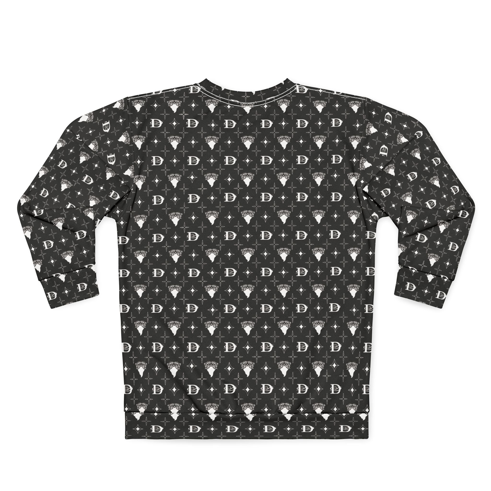 Bandito Panther Custom Monogram Print Unisex Sweatshirt AOP