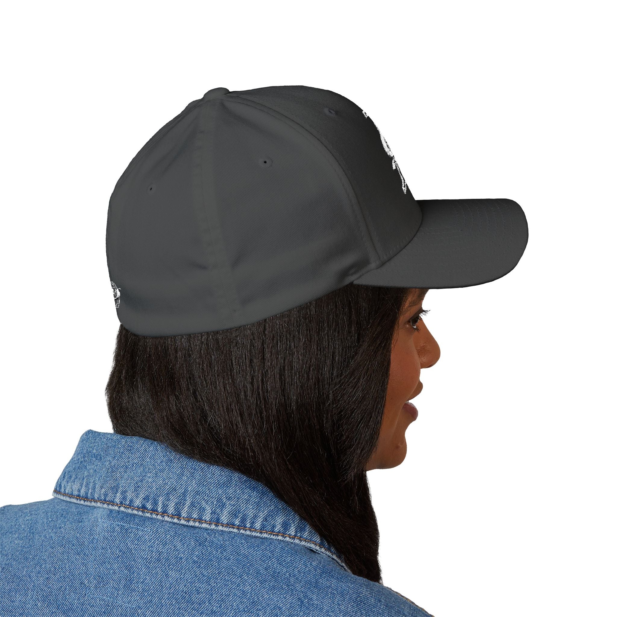 DD Bandana Logo Embroidered Closed Back Stretch Fit Cap