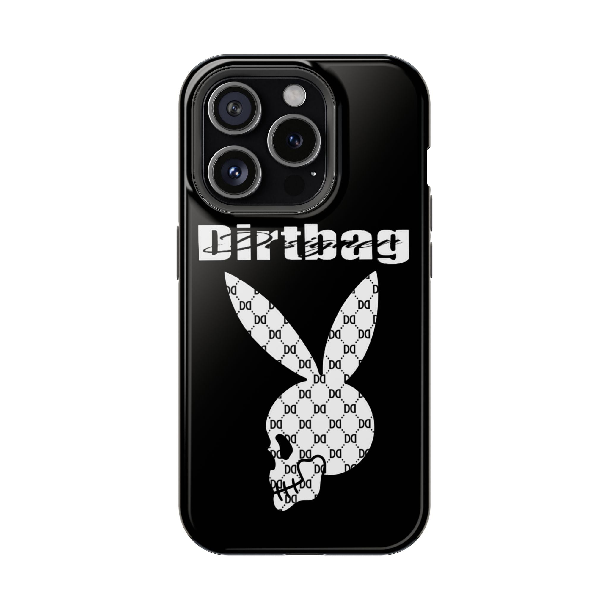 DD Monogram Bunny Skull Magnetic Phone Case
