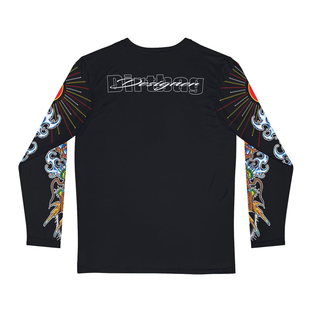 Reaching Dragon Unisex Longsleeve T-Shirt AOP