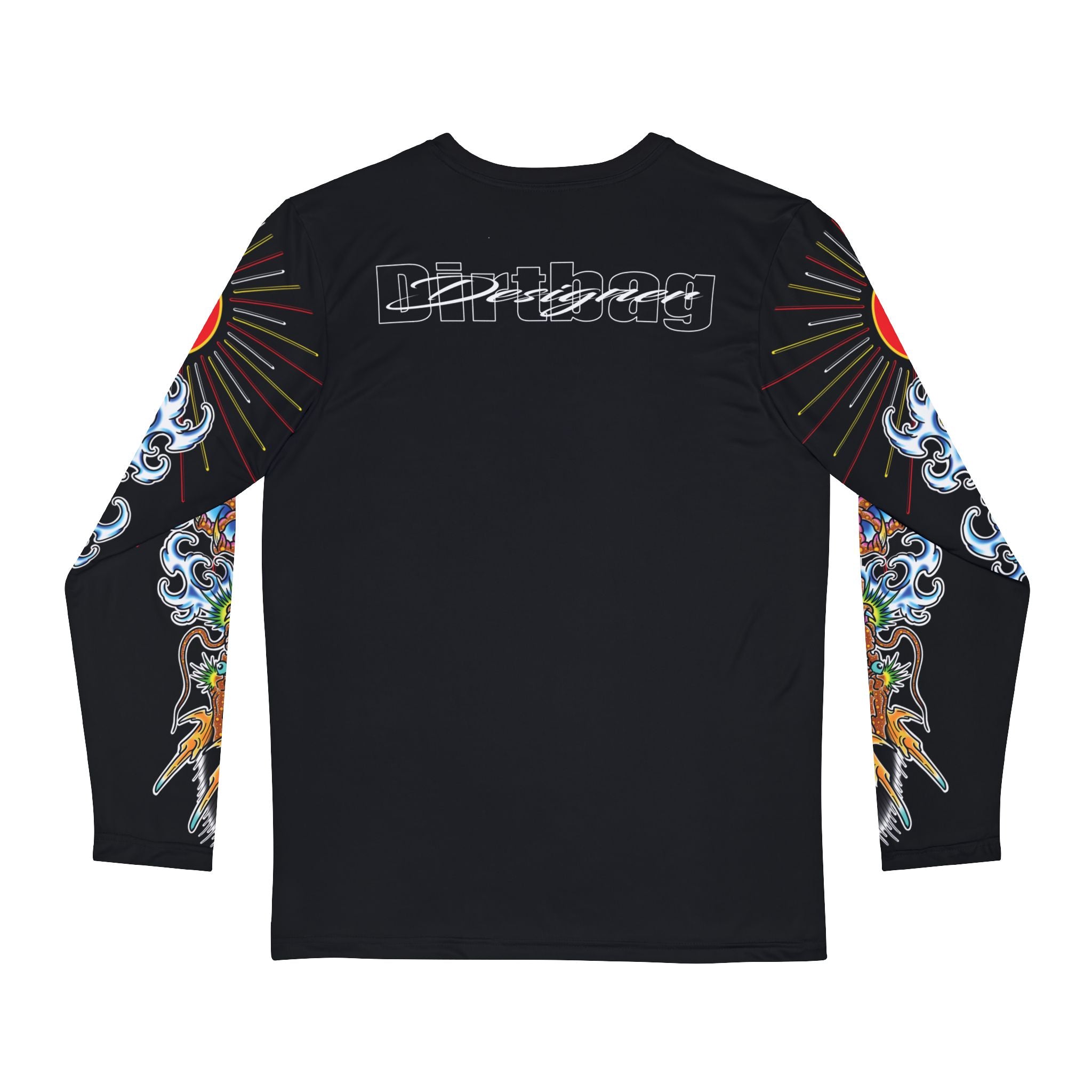Reaching Dragon Unisex Longsleeve T-Shirt AOP