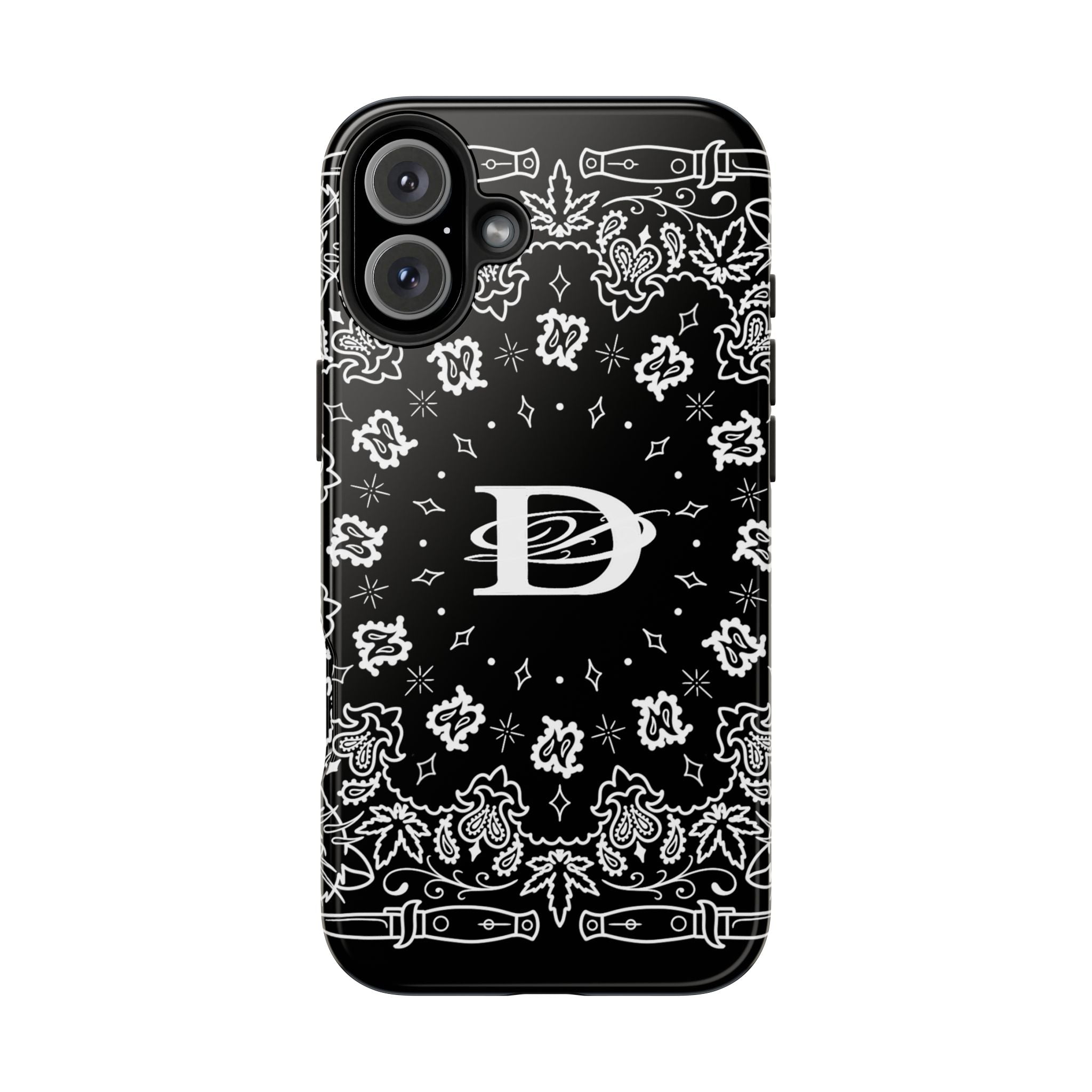 DD Custom Bandana Print Phone Case