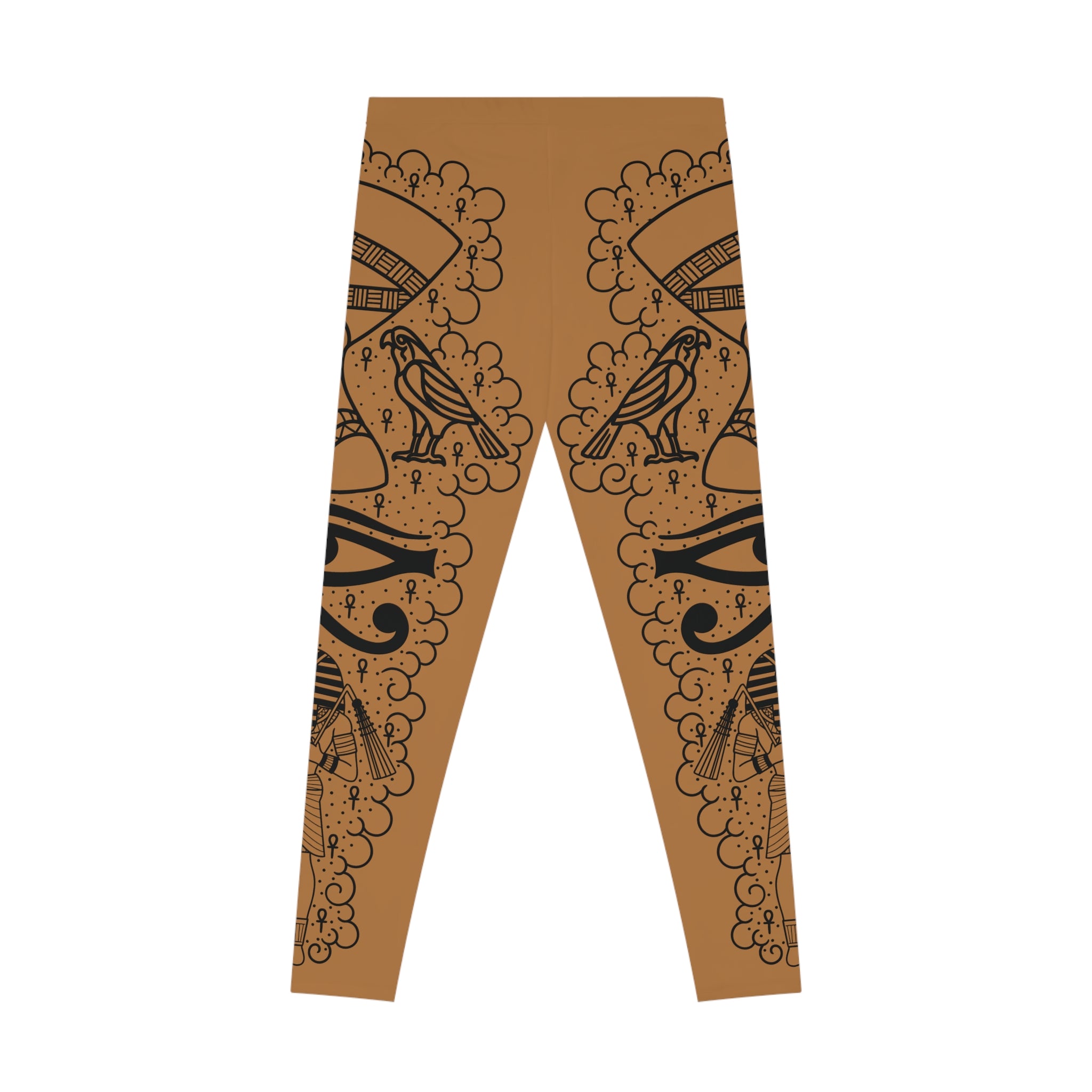 Ancient Egyptian Tattoo Leg Sleeve Women's Casual Leggings AOP