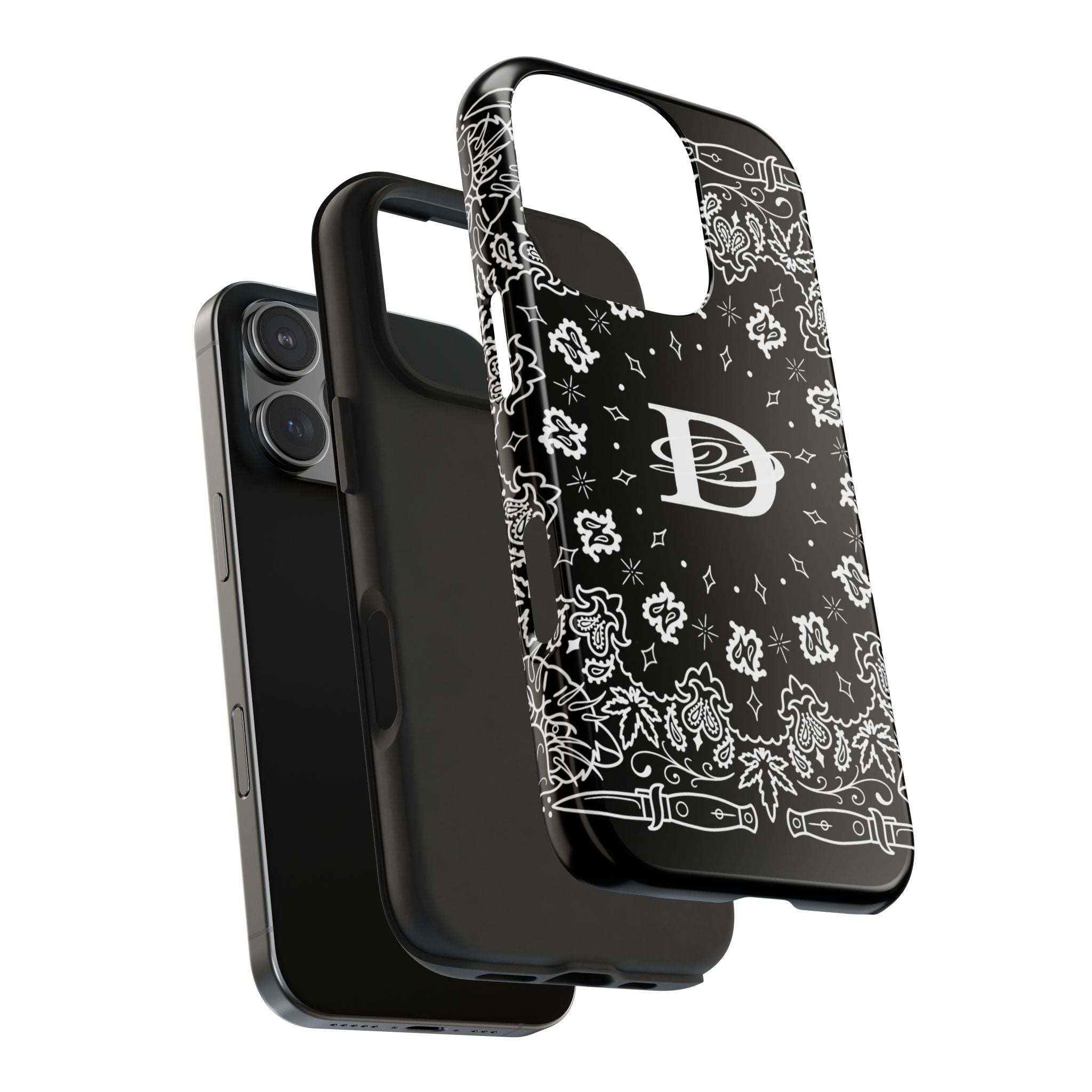 DD Custom Bandana Print Phone Case