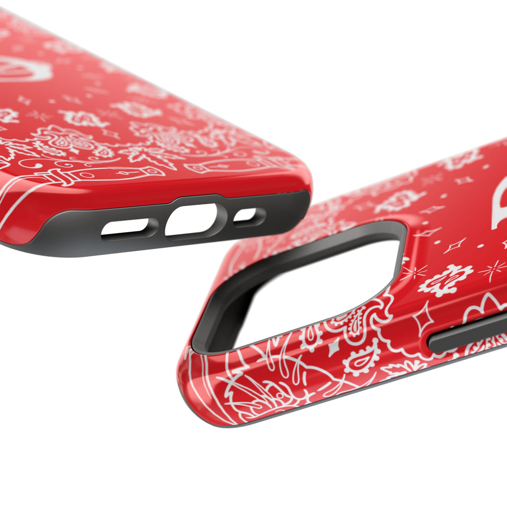 DD Custom Bandana Print Magnetic iPhone Case
