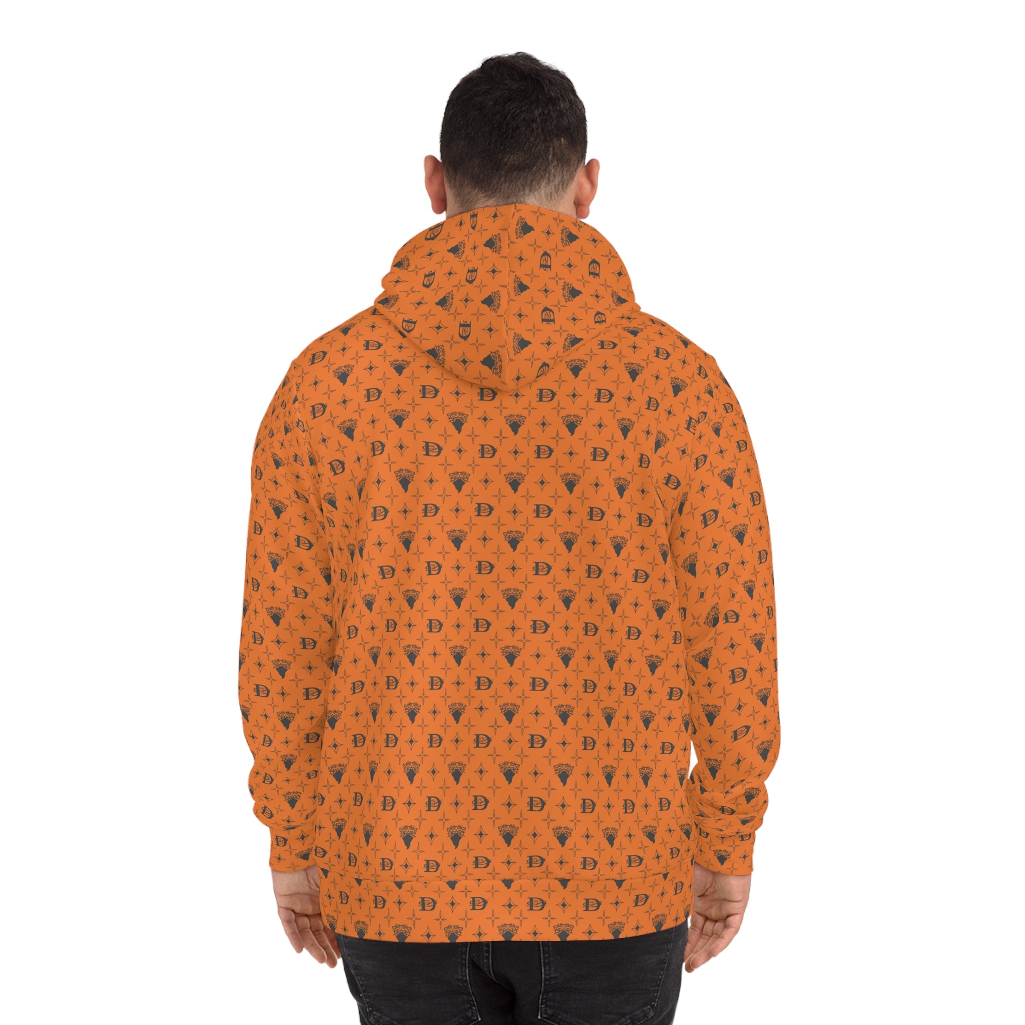 DD Custom Bandito Panther Monogram Unisex Hoodie AOP