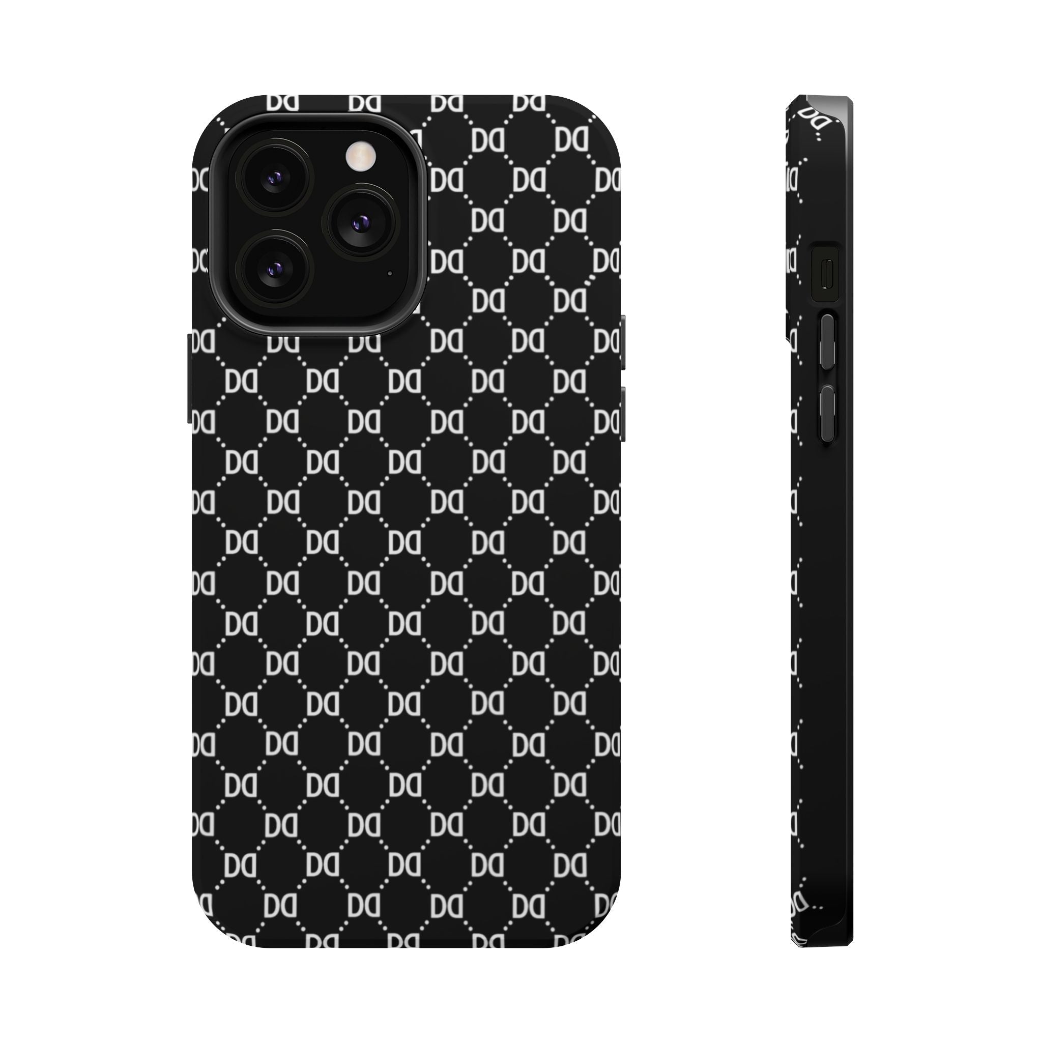 DD Monogram Pattern Magnetic Phone Case