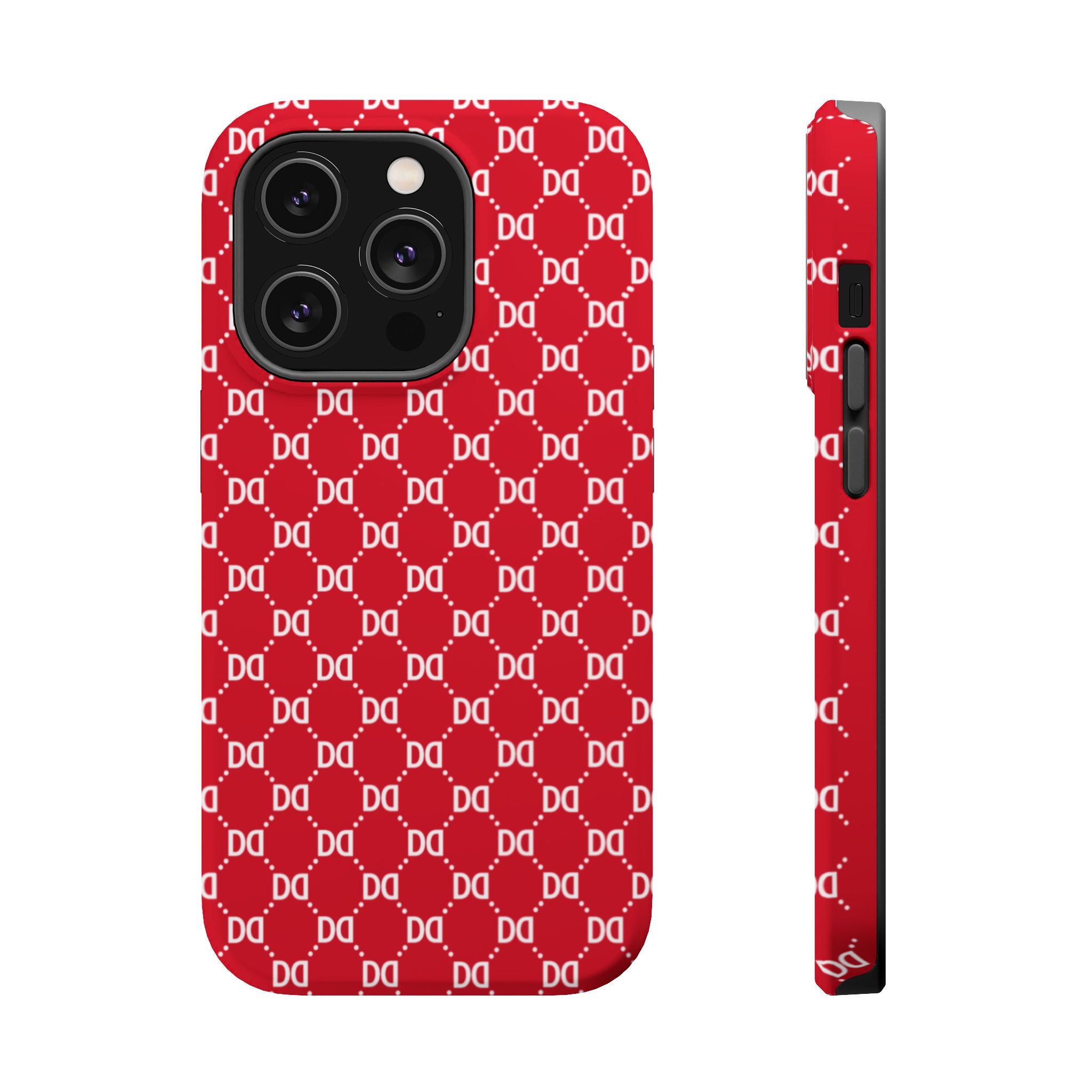 DD Monogram Pattern Magnetic Phone Case