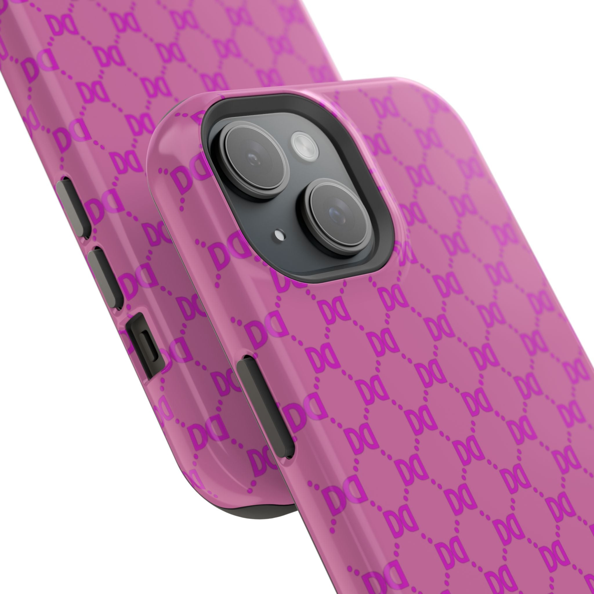 DD Monogram Pattern Magnetic Phone Case