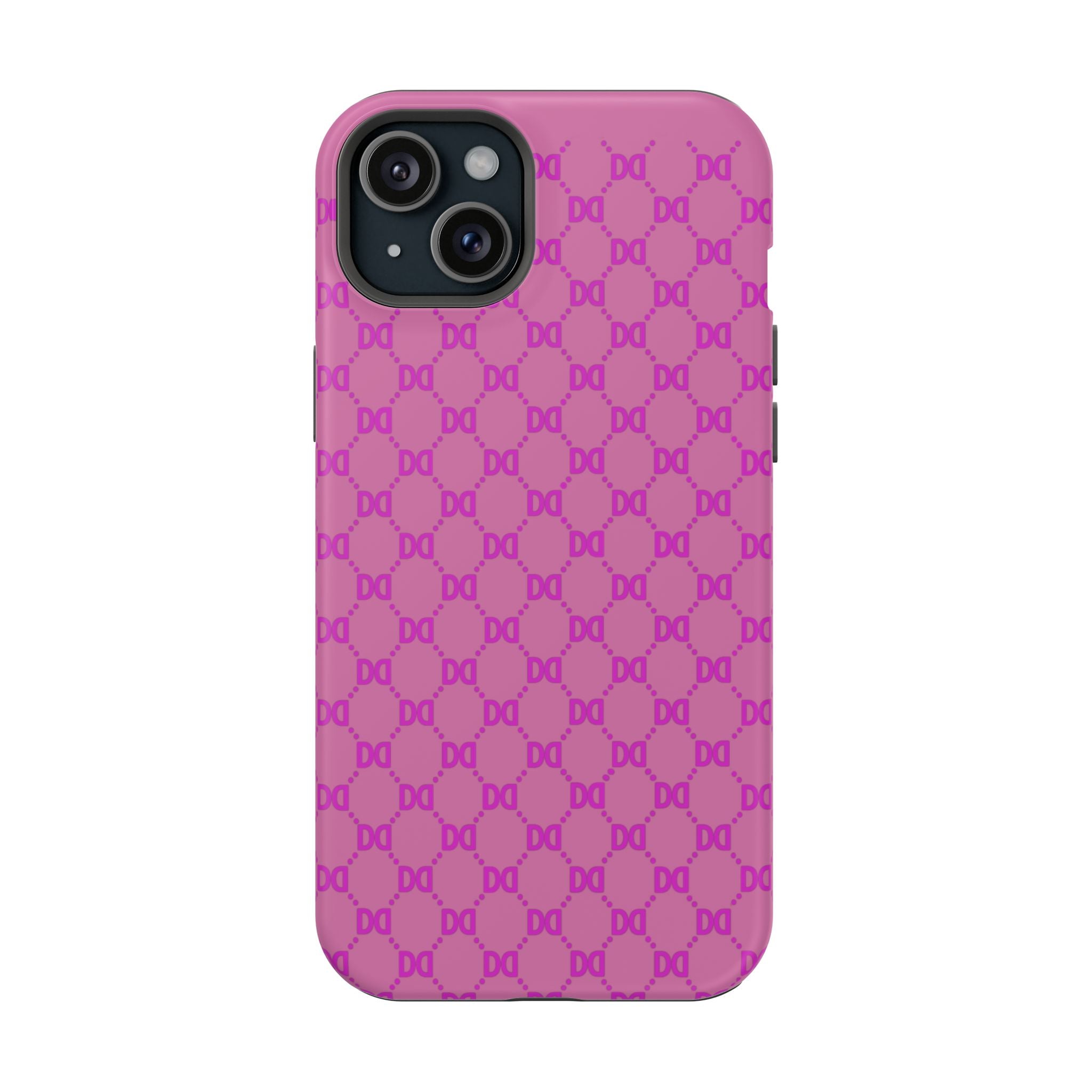 DD Monogram Pattern Magnetic Phone Case