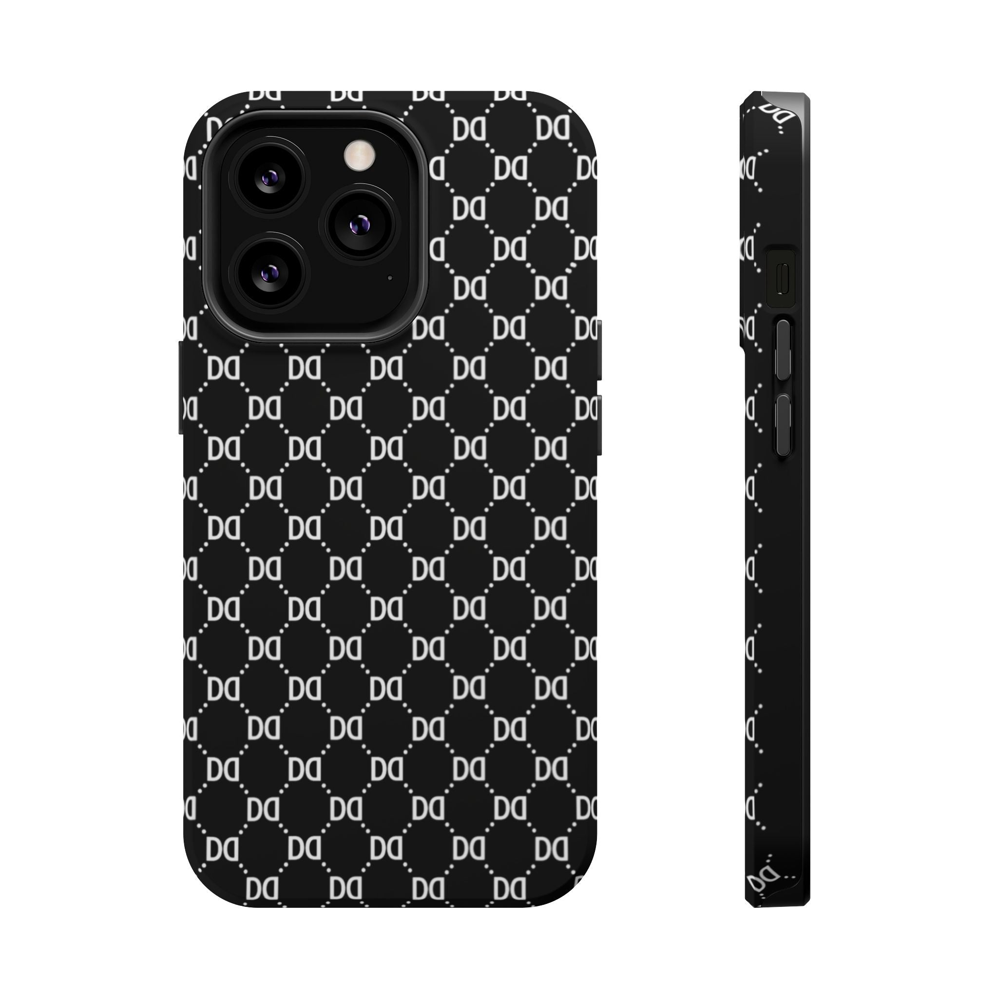 DD Monogram Pattern Magnetic Phone Case