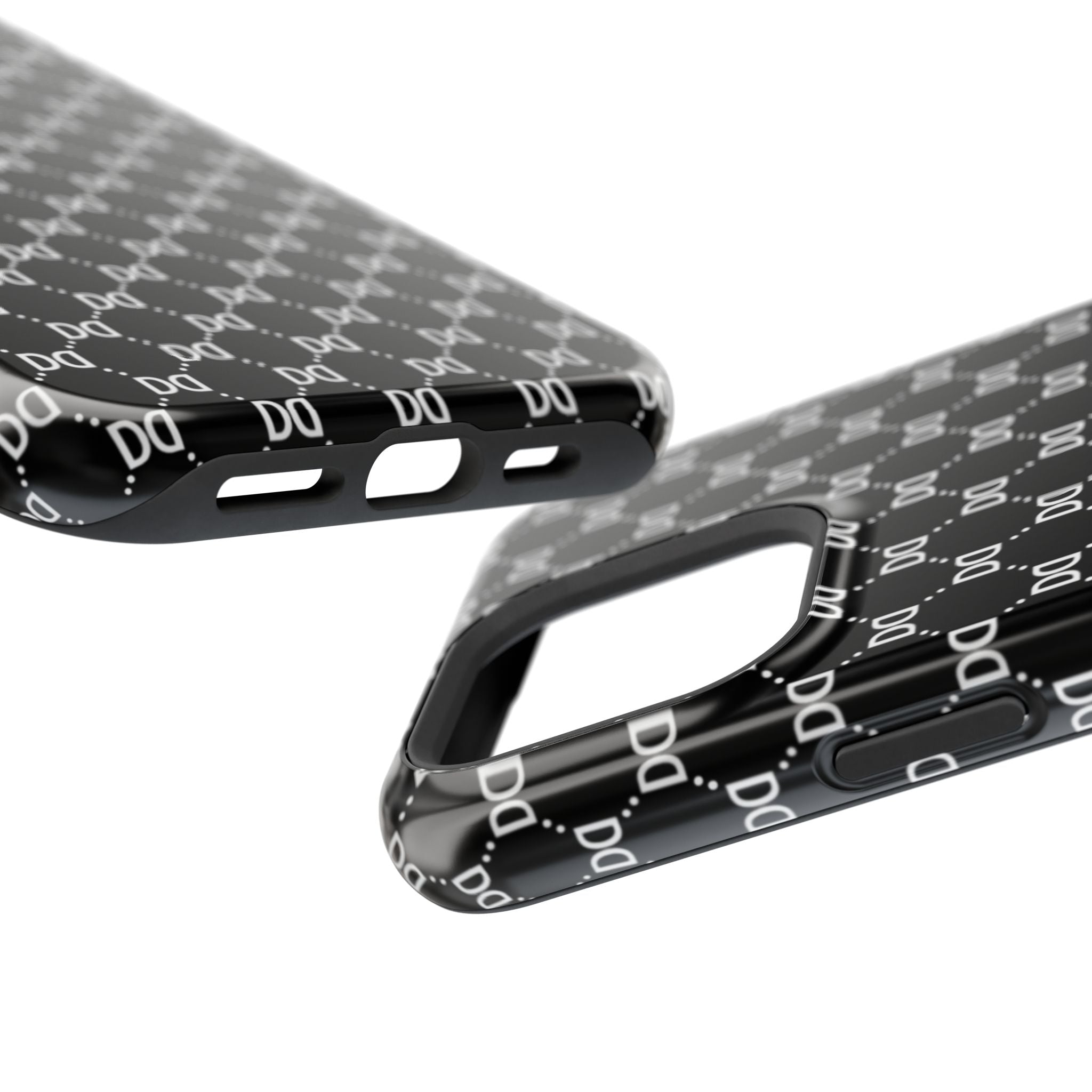 DD Monogram Pattern Magnetic Phone Case
