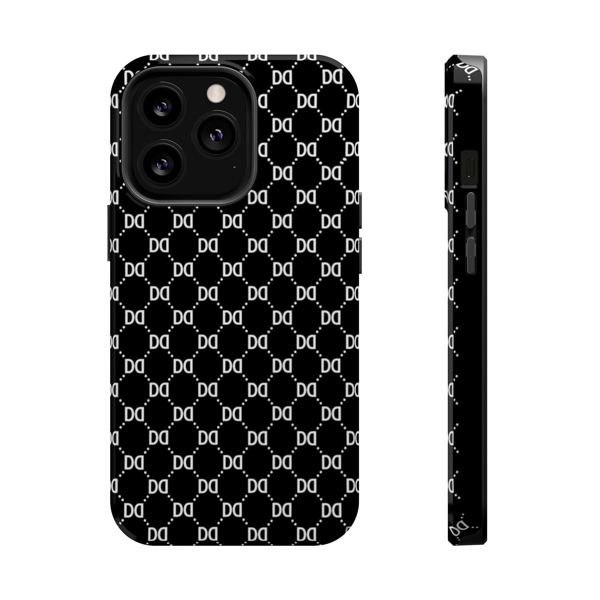 DD Monogram Pattern Magnetic Phone Case