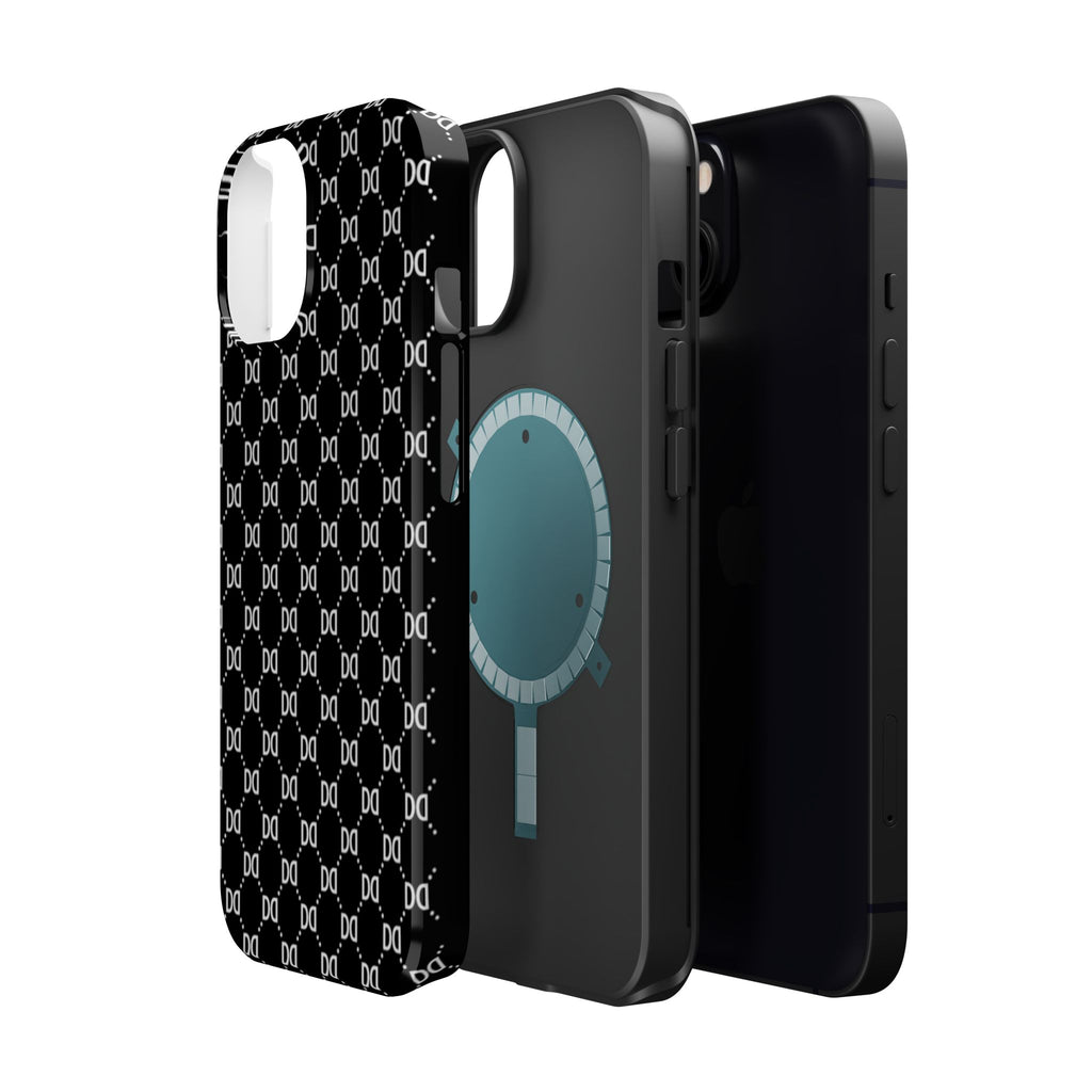 DD Monogram Pattern Magnetic Phone Case