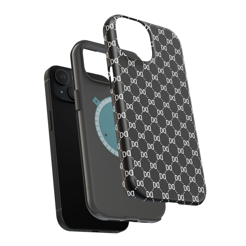 DD Monogram Pattern Magnetic Phone Case