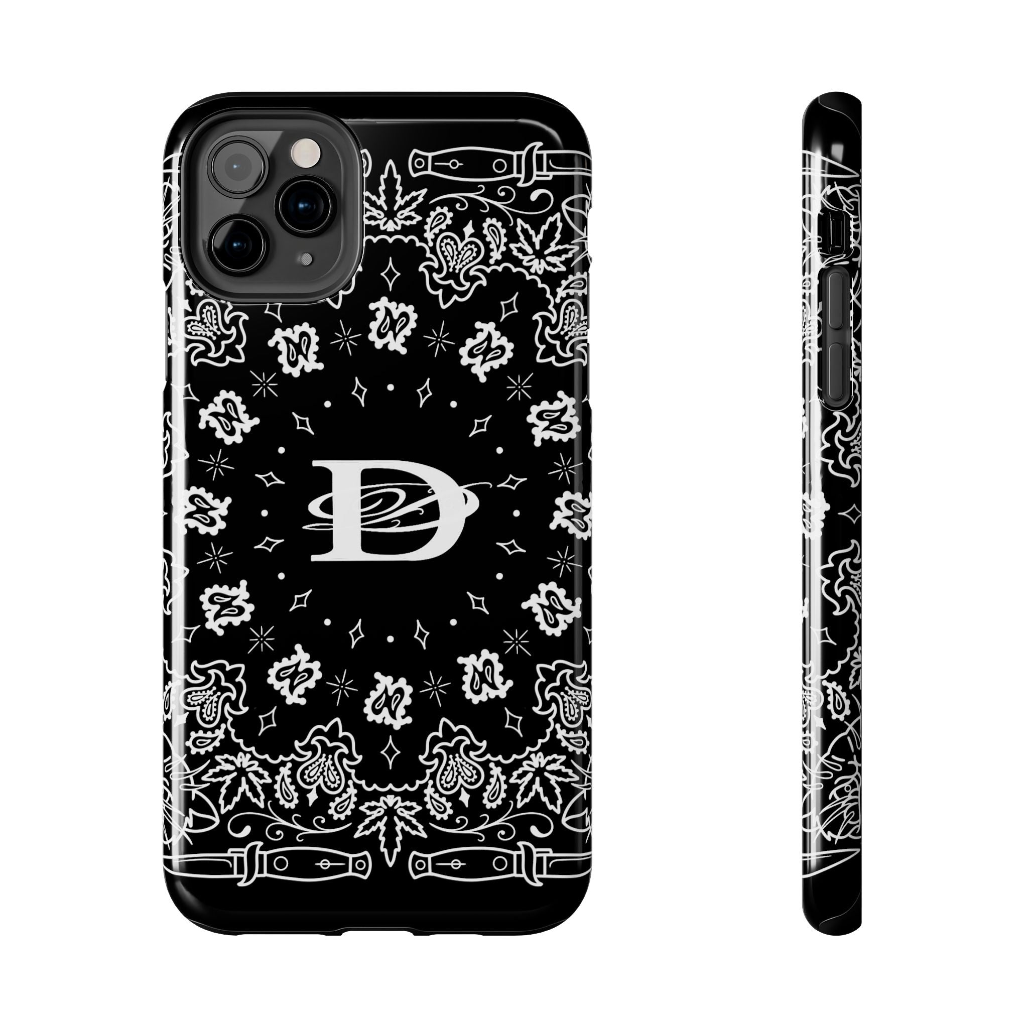 DD Custom Bandana Print Phone Case