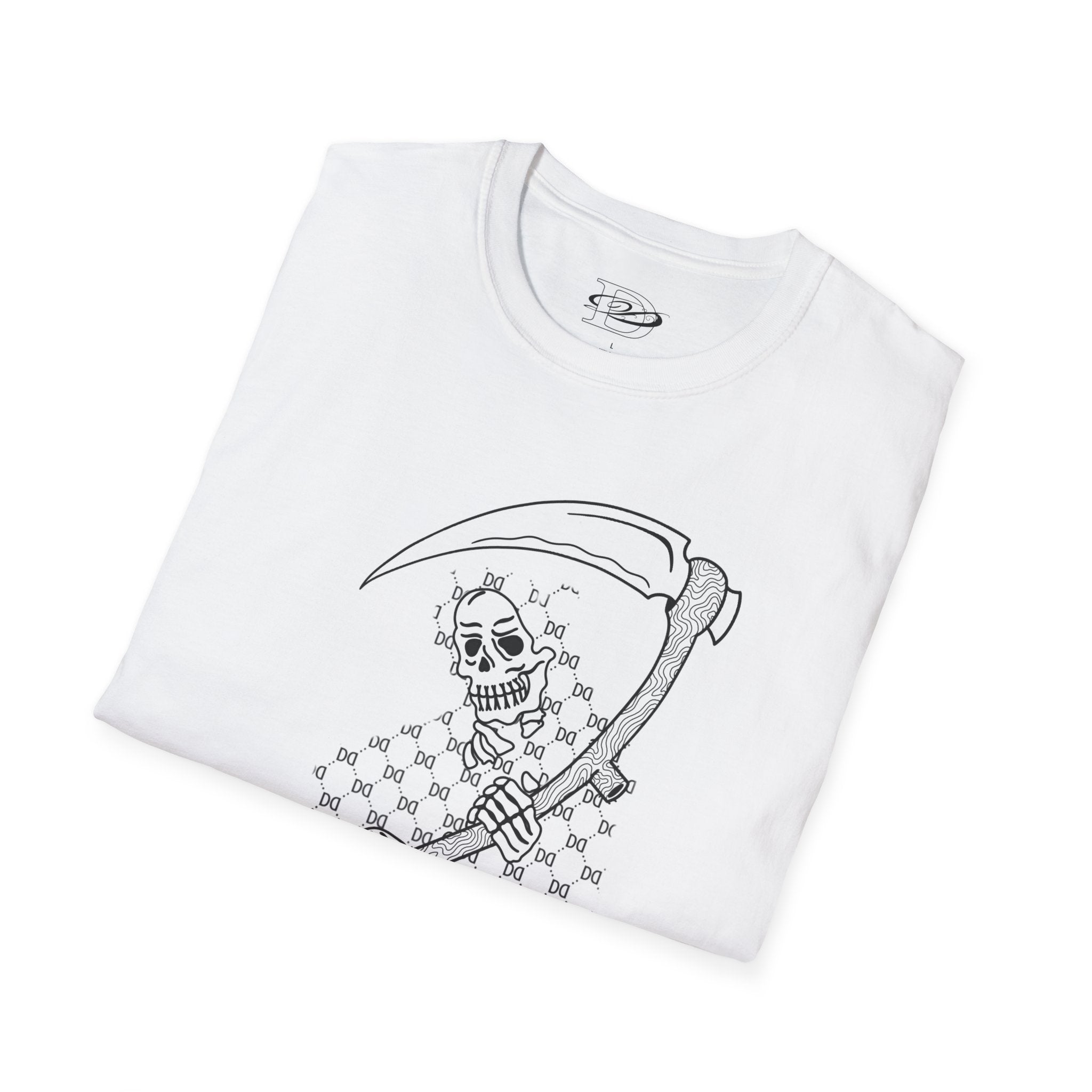 DD Monogram Reaper Unisex Softstyle T-Shirt