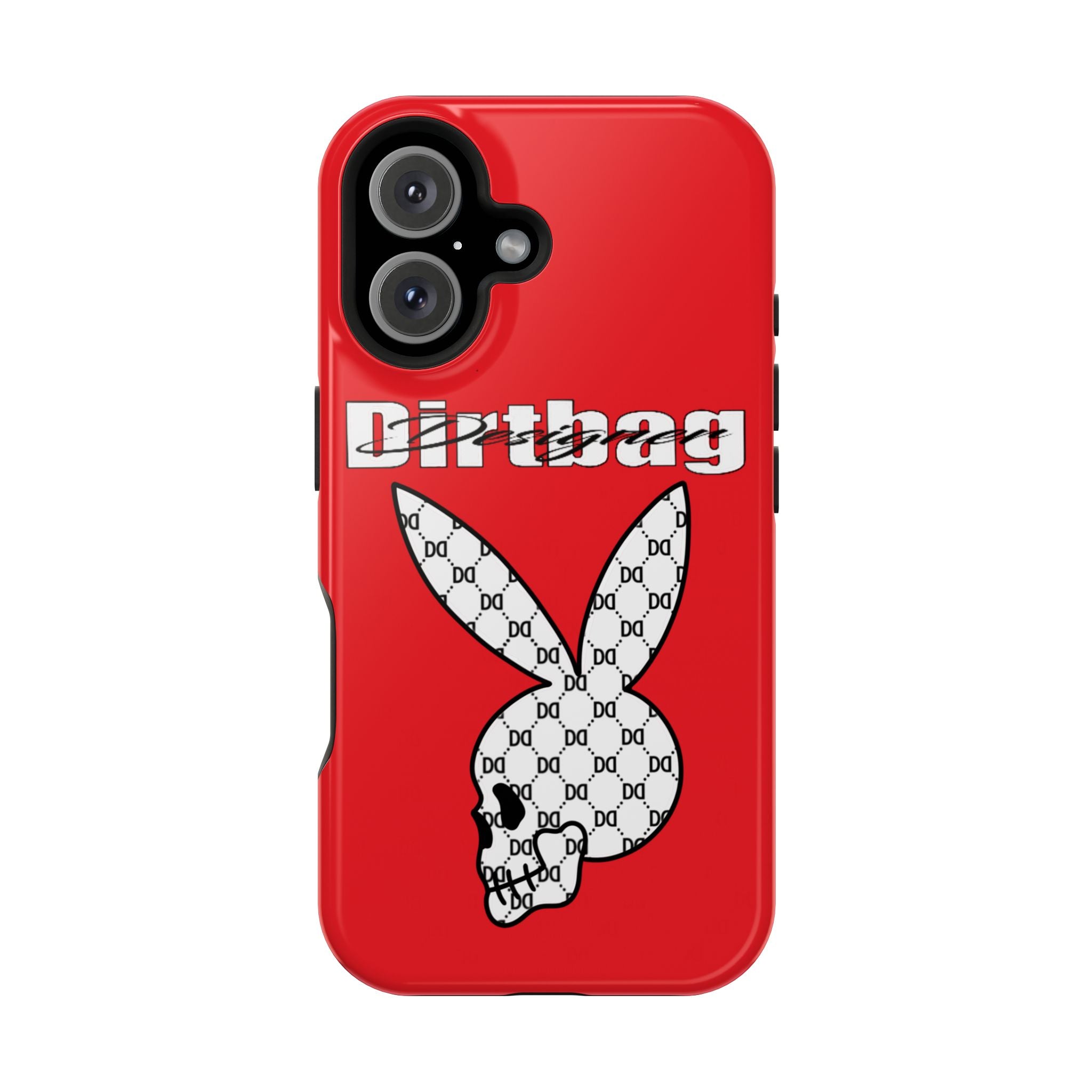 DD Monogram Bunny Skull Magnetic Phone Case