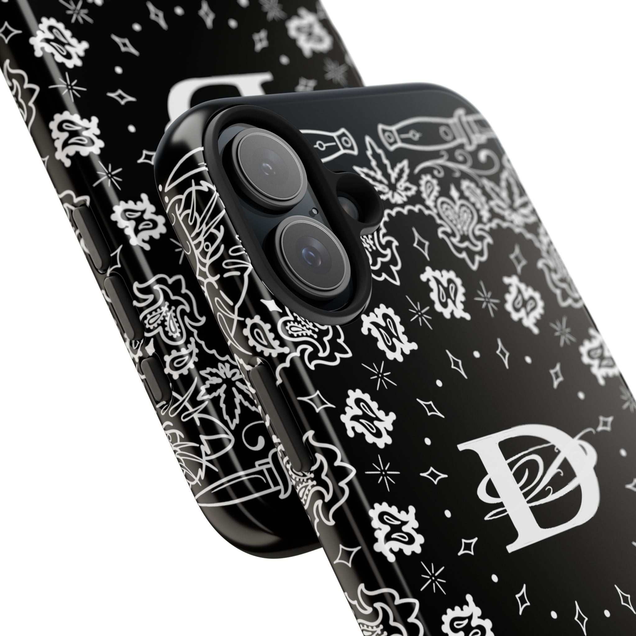 DD Custom Bandana Print Phone Case