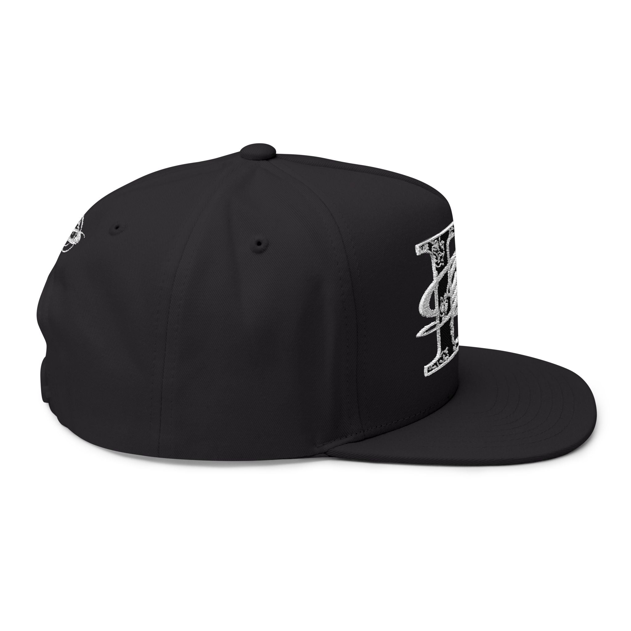DD Bandana Logo Flat Bill Snapback Cap