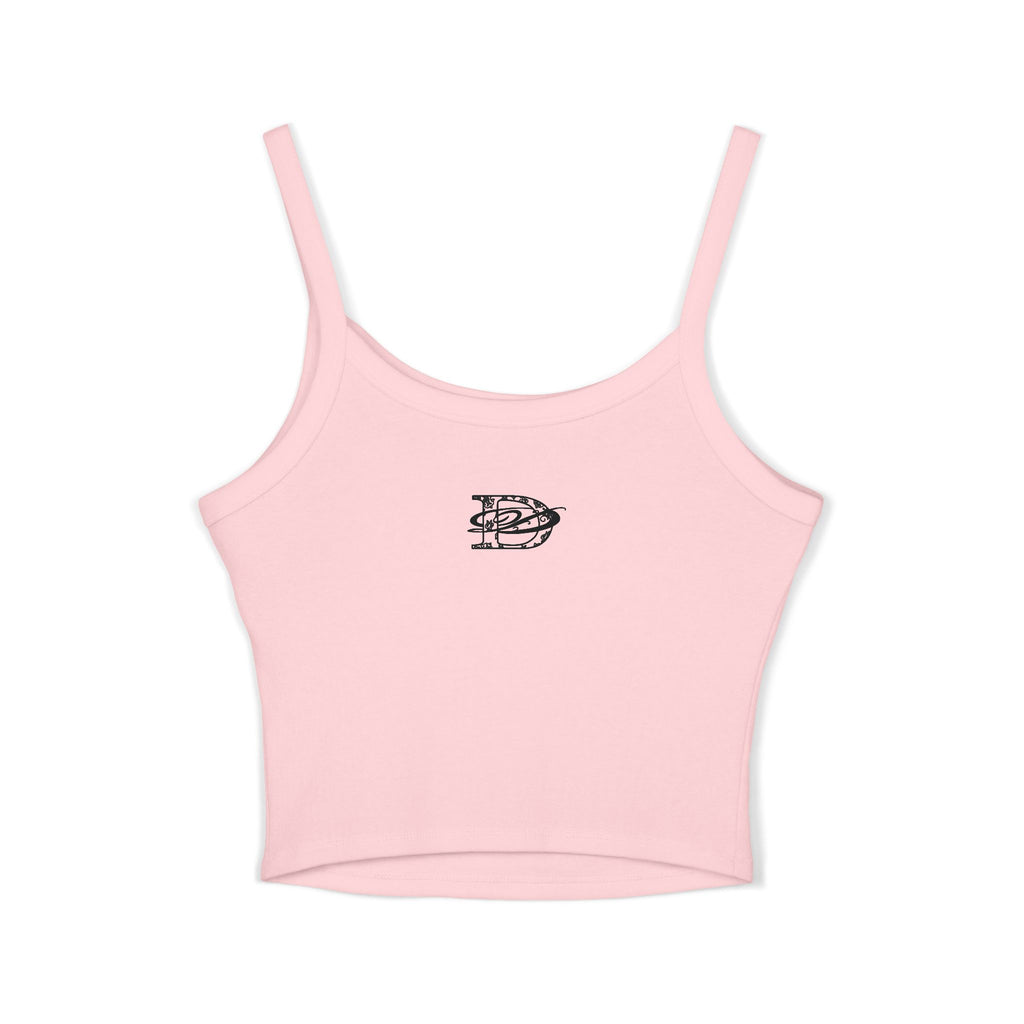 250th Anniversary Shield Tattoo Design Spaghetti Strap Woman's Tank Top