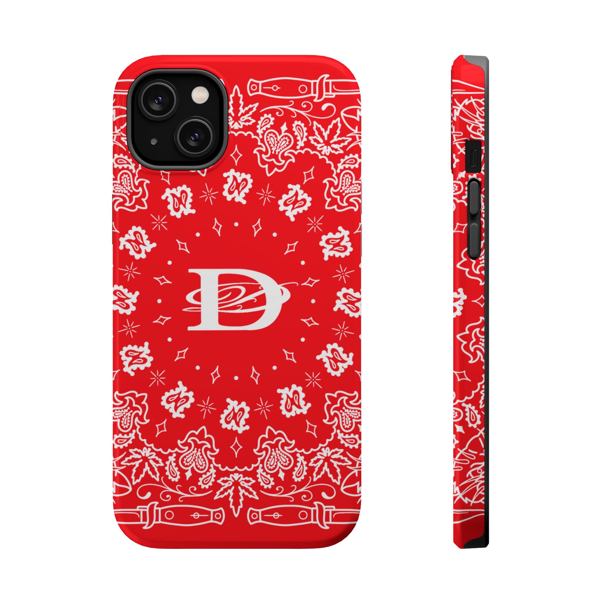 DD Custom Bandana Print Magnetic Case iPhone/Samsung