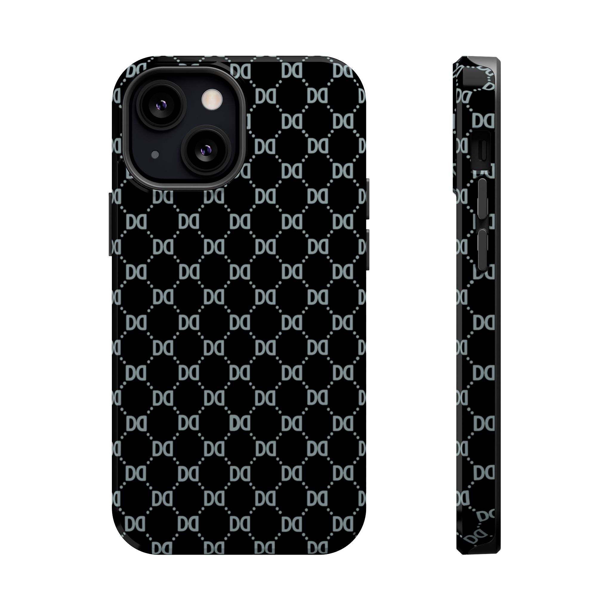 DD Monogram Pattern Magnetic Phone Case