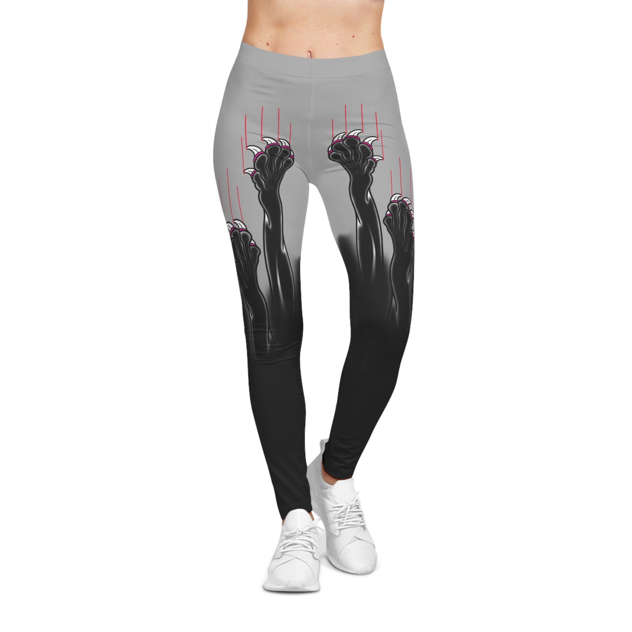 Copy of Clawing Panther Paws Print Casual Yoga Leggings (AOP)