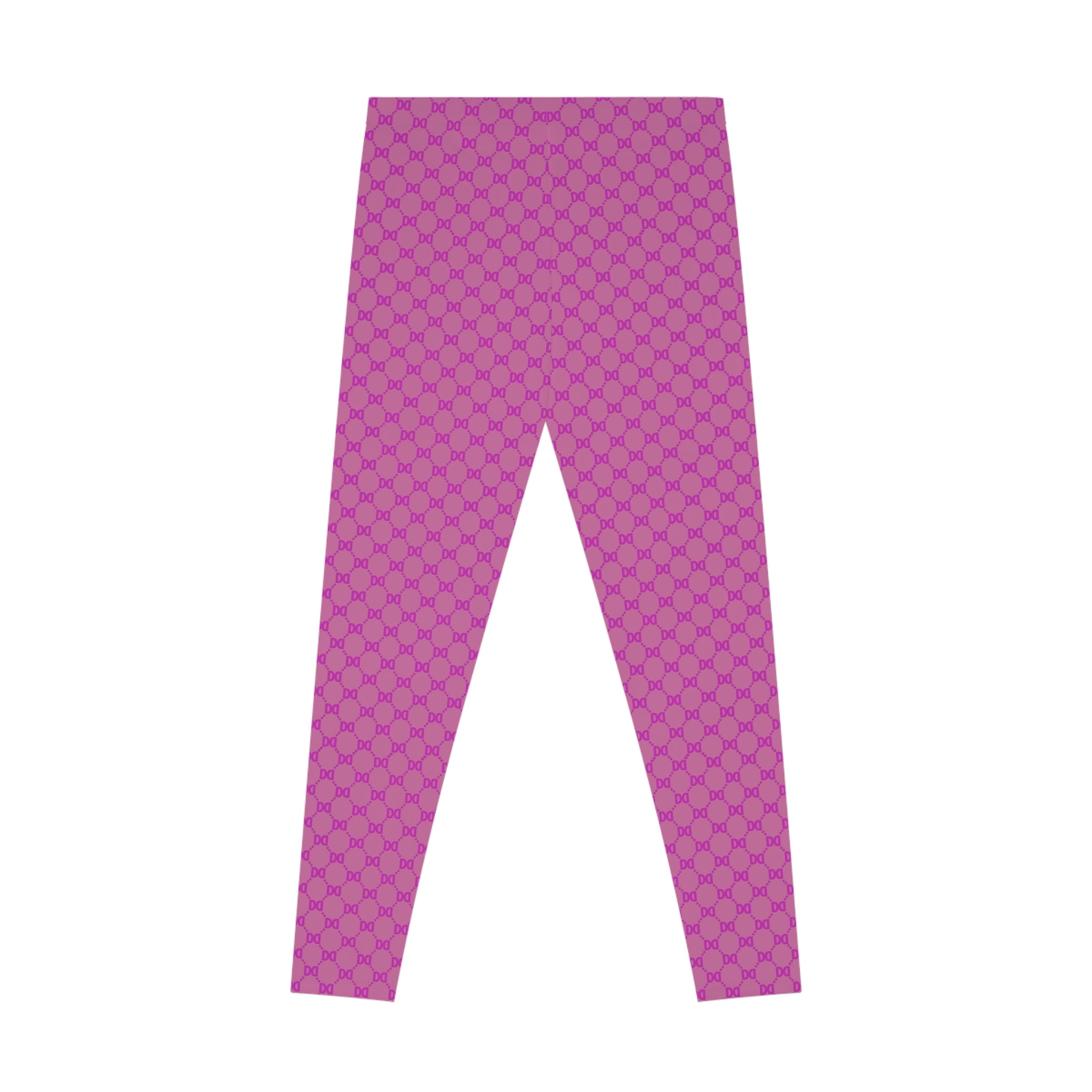 DD Monogram Print Women's Casual Leggings AOP