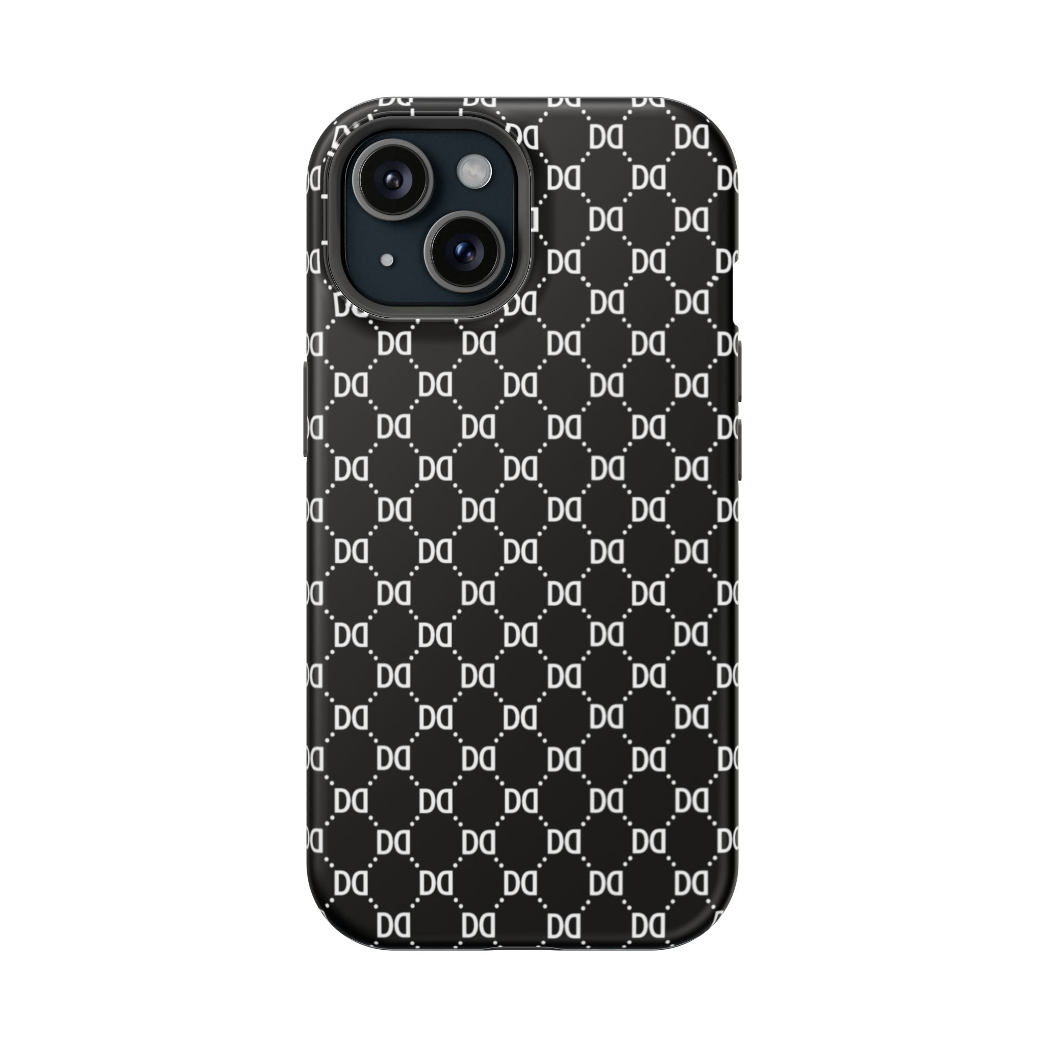 DD Monogram Pattern Magnetic Phone Case