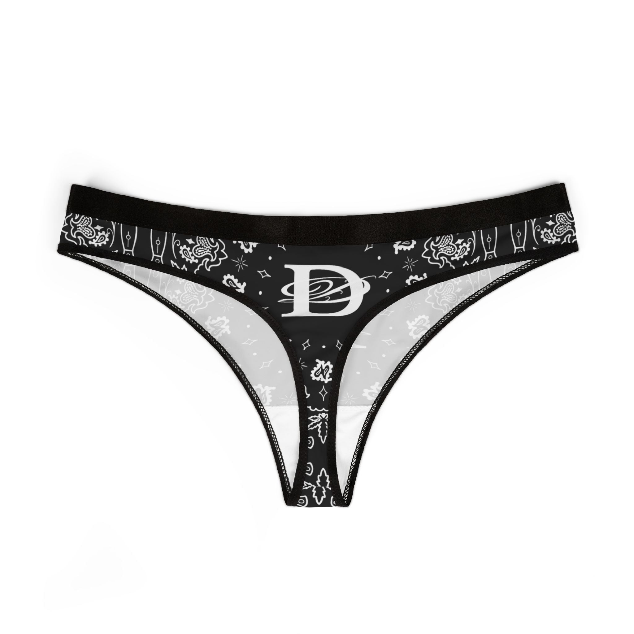 DD Custom Bandana Women's Thong Underwear | Underwear, Tattoo, Streetwear, Designer, Fashion, Bandana