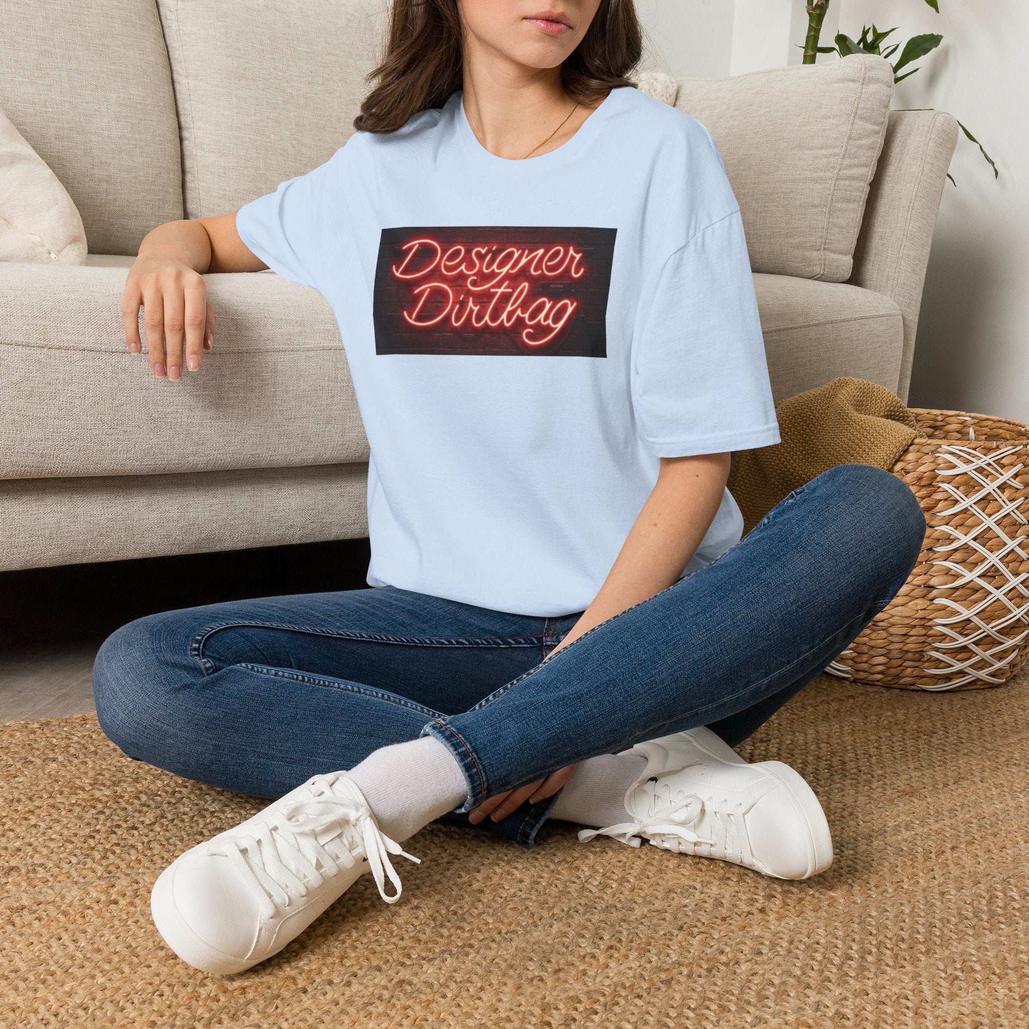 DD Neon Sign Softstyle Unisex T-Shirt