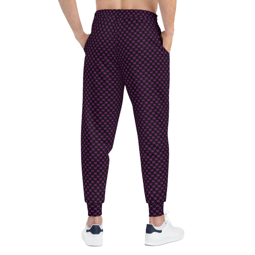 DD Custom Monogram Print Unisex Joggers AOP
