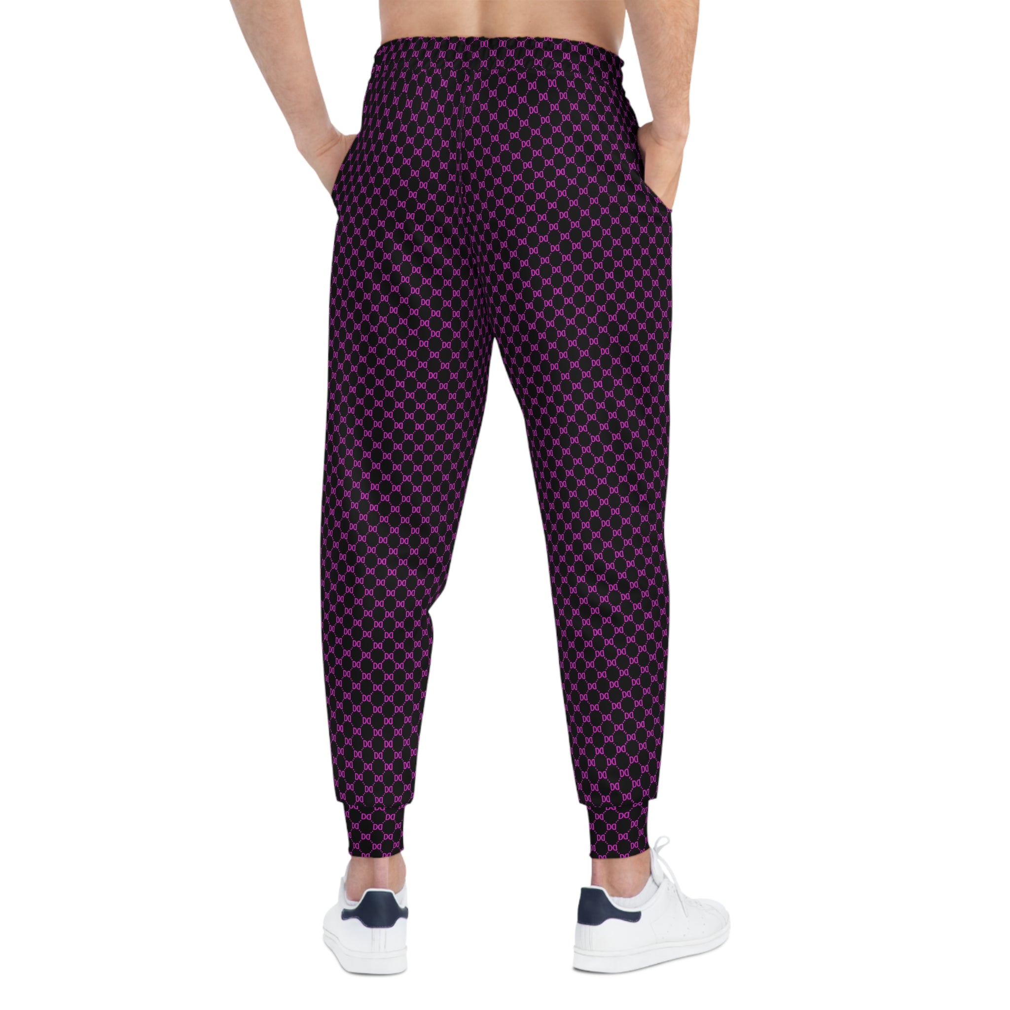 DD Custom Monogram Print Unisex Joggers AOP