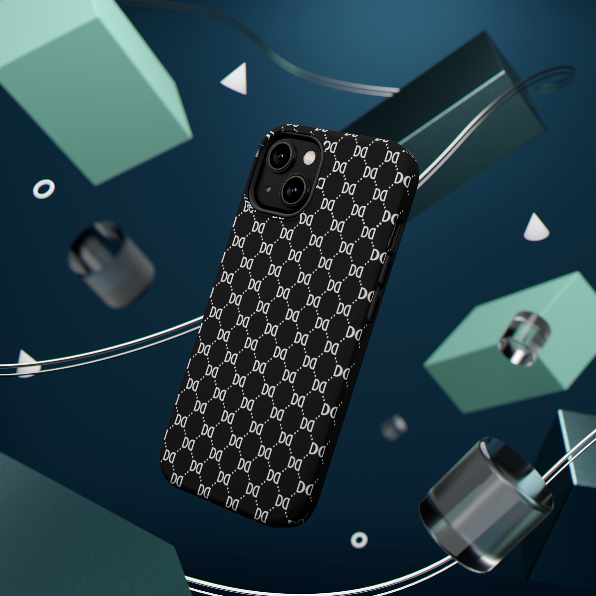DD Monogram Pattern Magnetic Phone Case