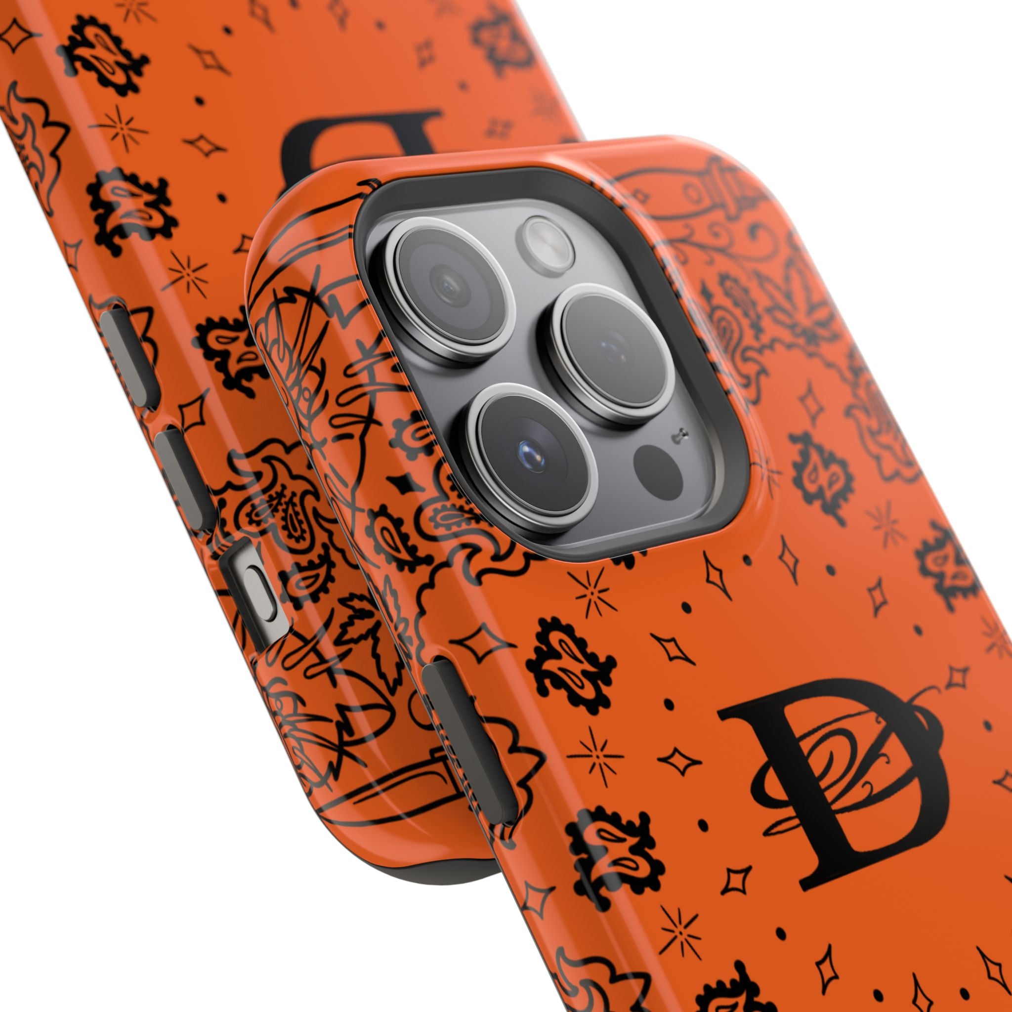 DD Custom Bandana Print Stylish Magnetic Phone Cases for Trendy Protection, Customize Your Style, Personalized Gift, Unique Design