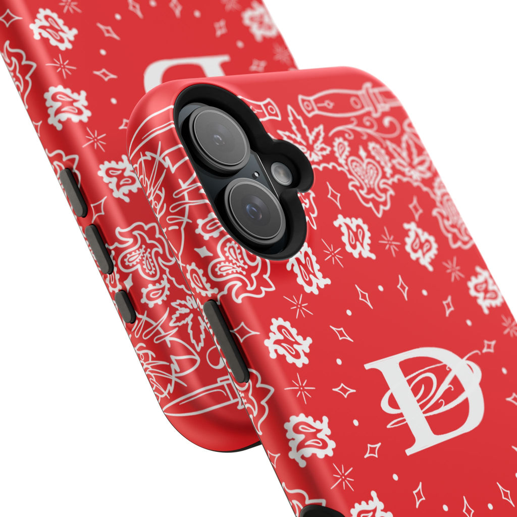 DD Custom Bandana Print Magnetic Case iPhone/Samsung