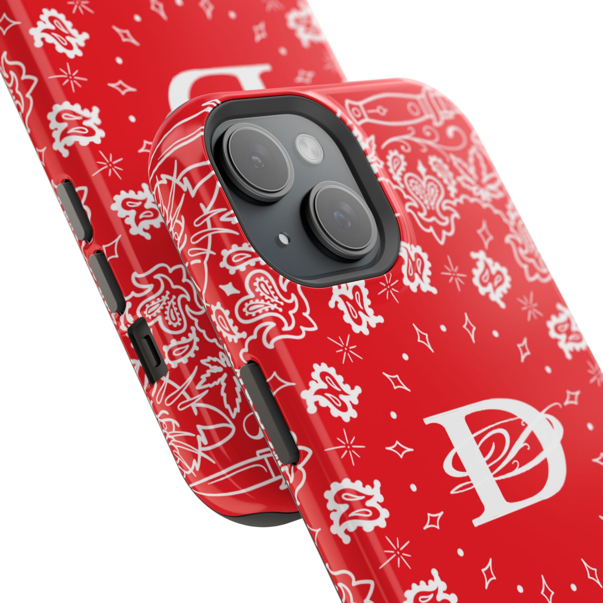 DD Custom Bandana Print Magnetic iPhone Case