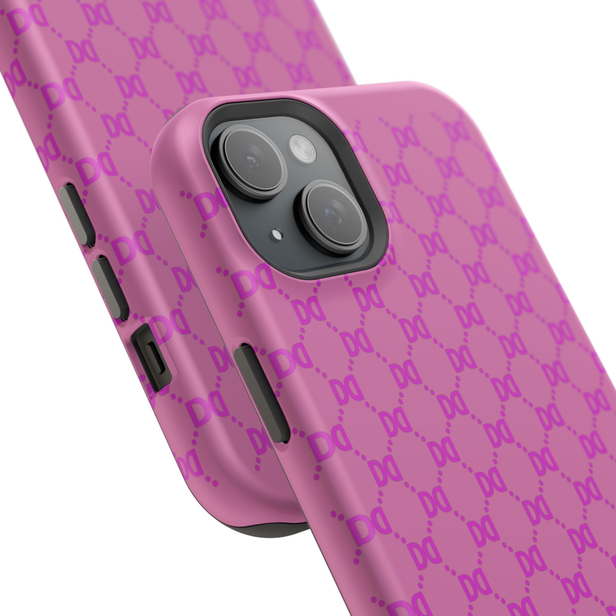 DD Monogram Pattern Magnetic Phone Case