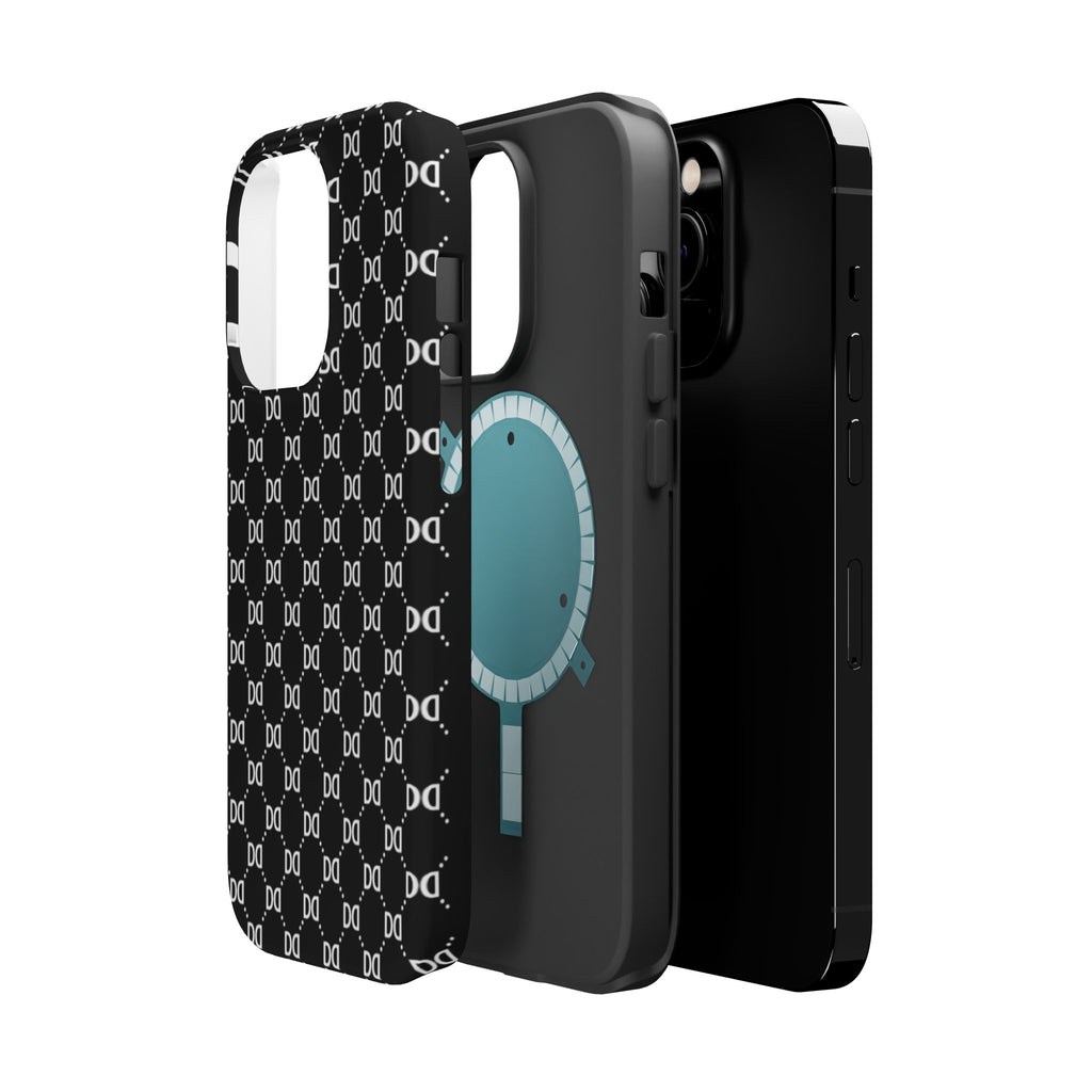 DD Monogram Pattern Magnetic Phone Case