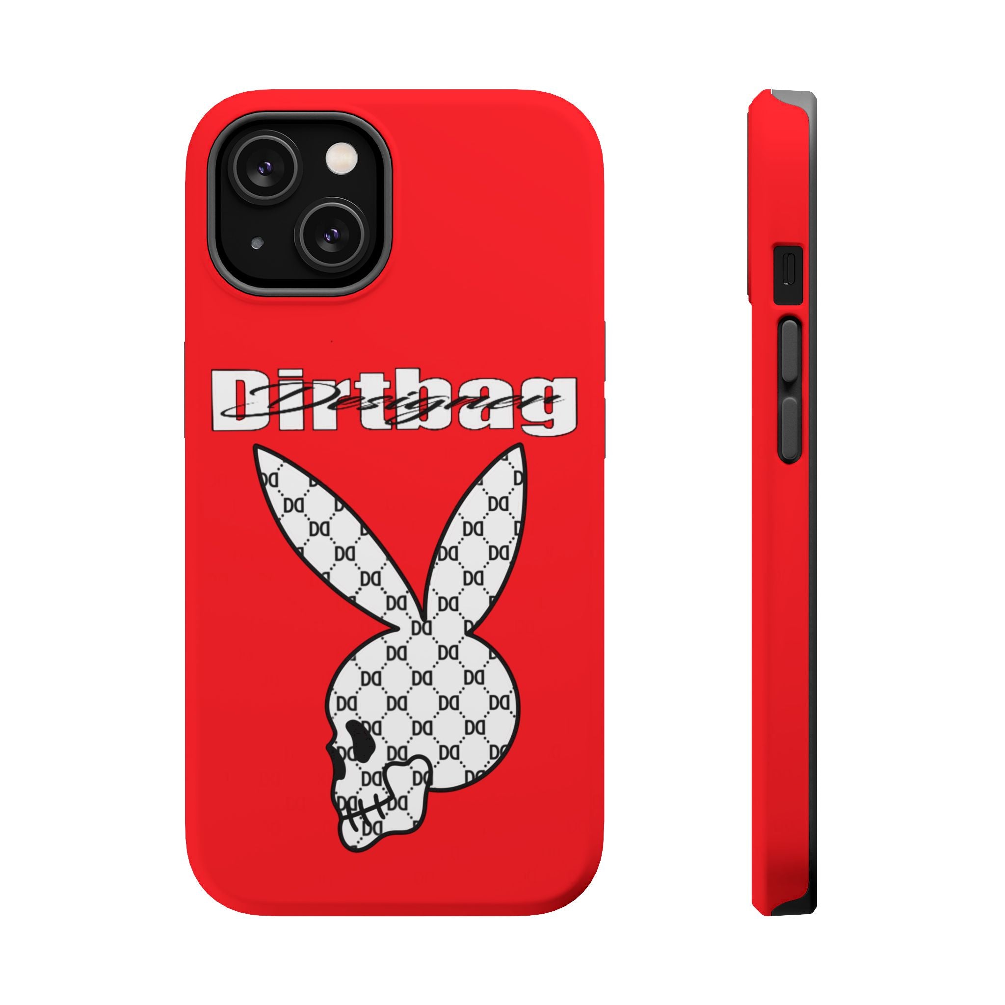 DD Monogram Bunny Skull Magnetic Phone Case