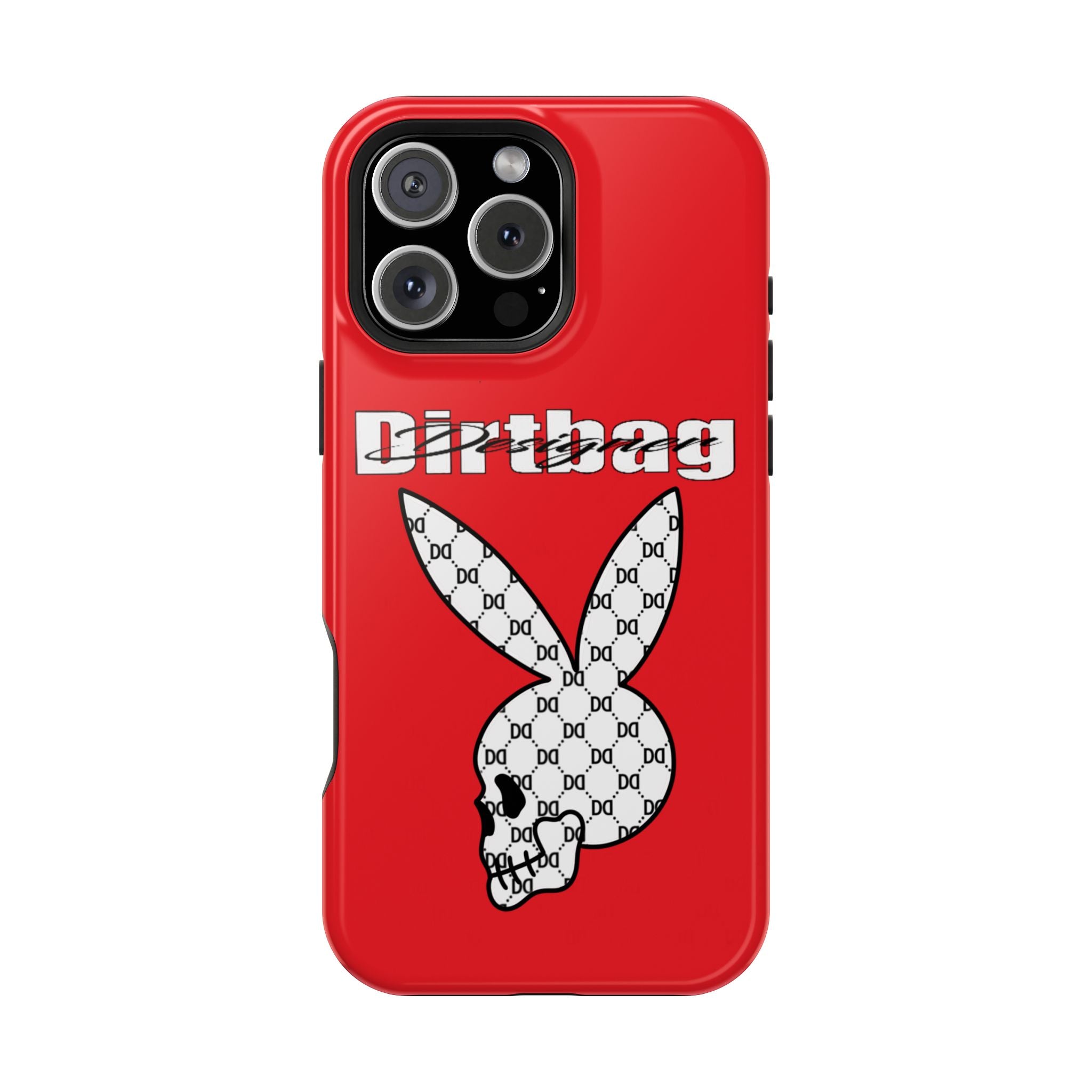 DD Monogram Bunny Skull Magnetic Phone Case