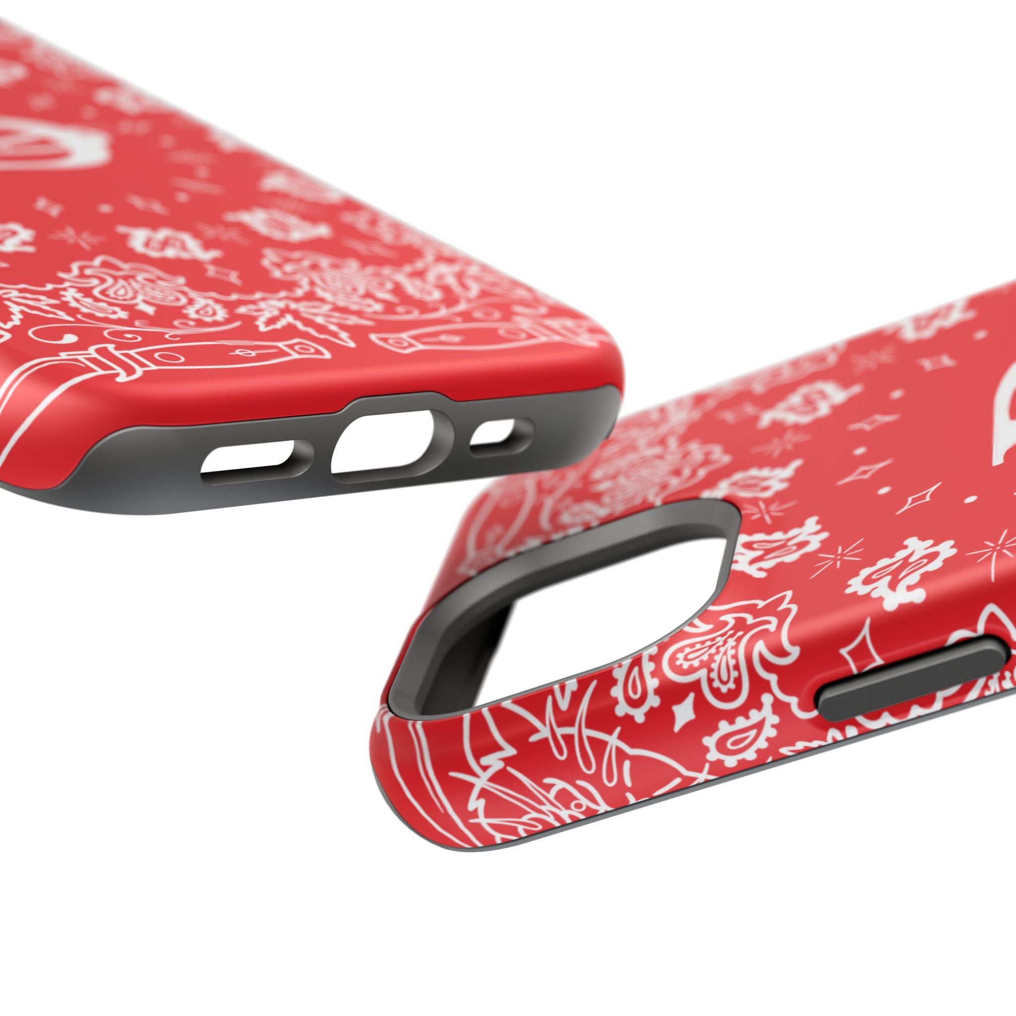DD Custom Bandana Print Magnetic iPhone Case