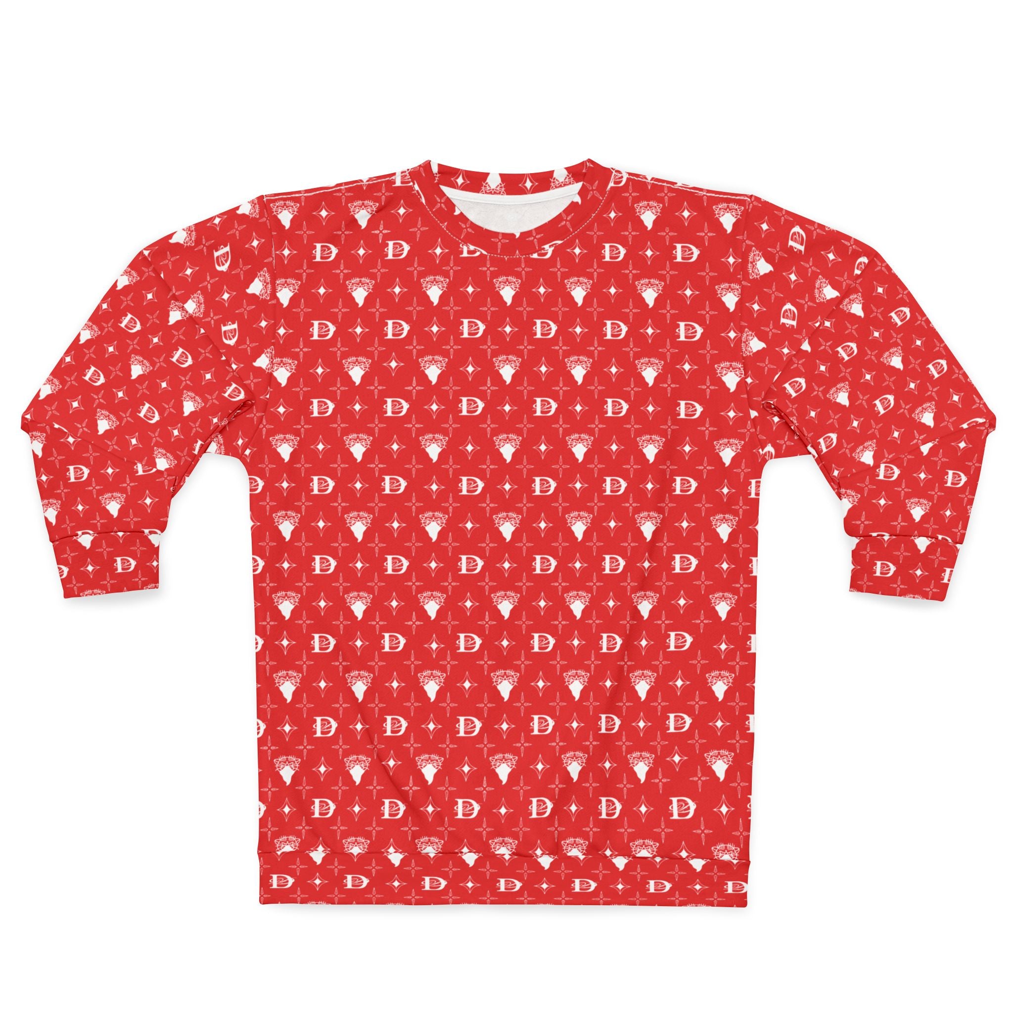 Bandito Panther Custom Monogram Print Unisex Sweatshirt AOP