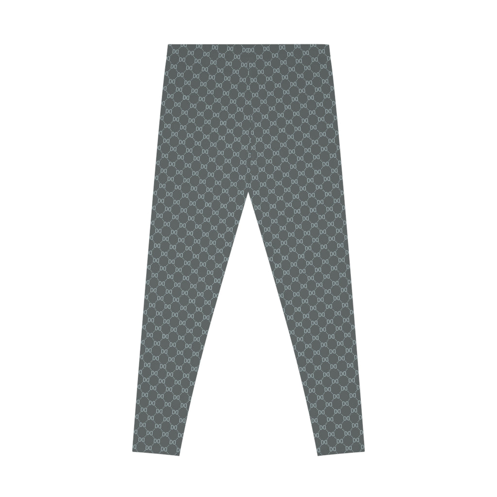 DD Monogram Print Casual Leggings AOP