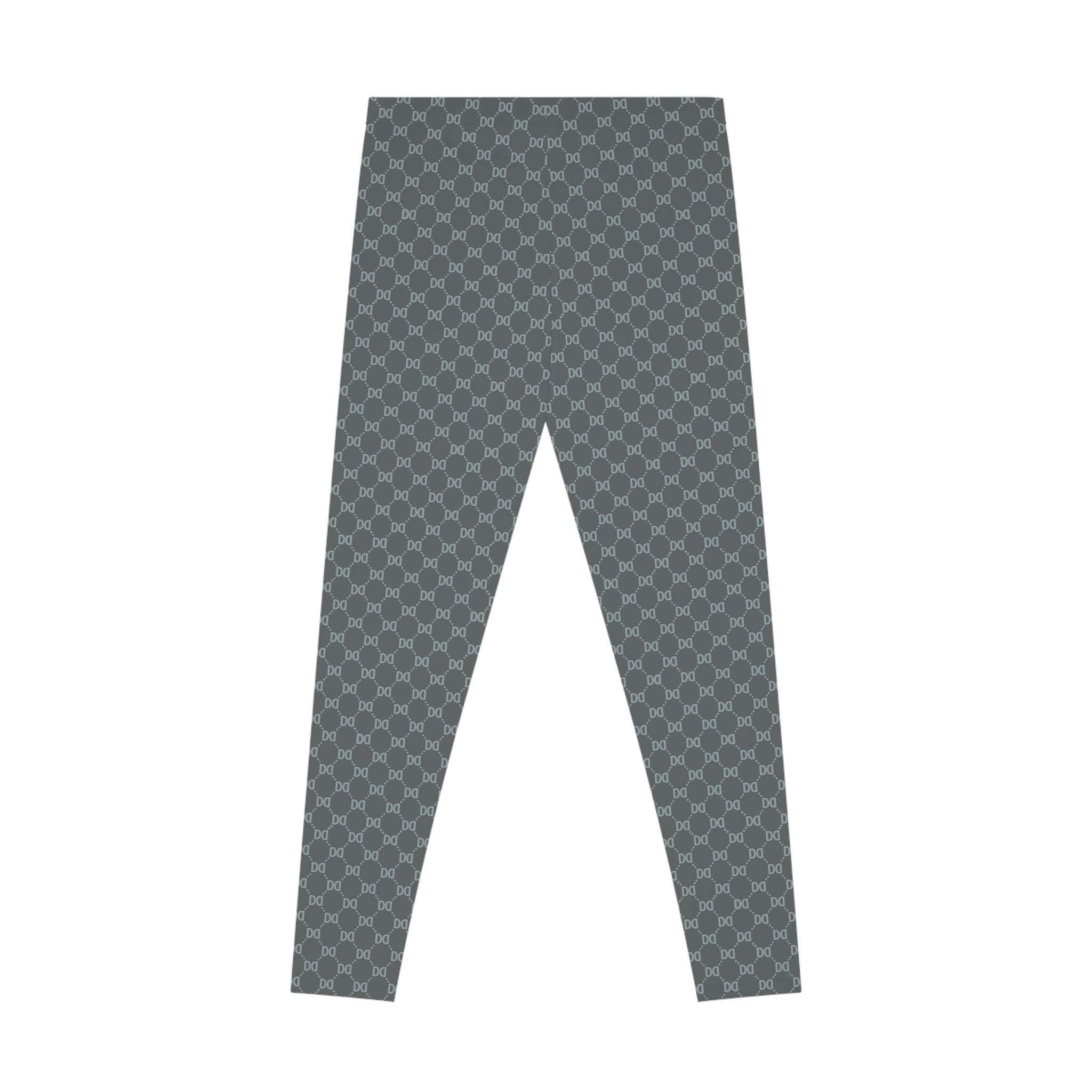 DD Monogram Print Casual Leggings AOP
