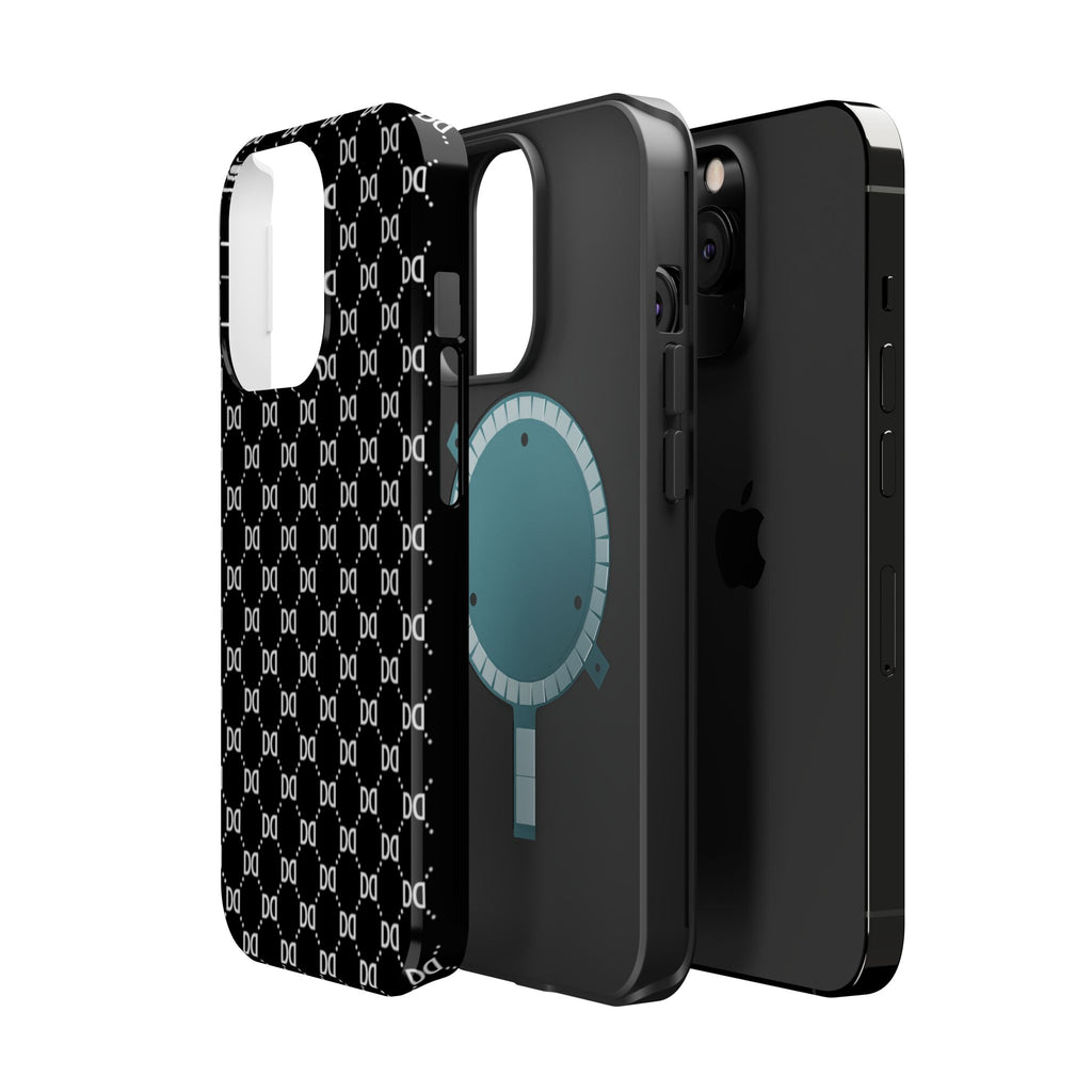 DD Monogram Pattern Magnetic Phone Case