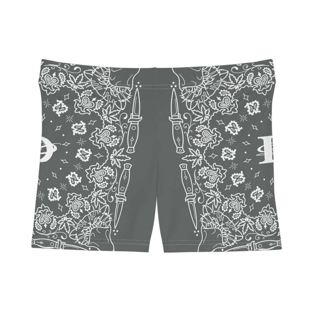 DD Custom Bandana Print Women's Shorts AOP
