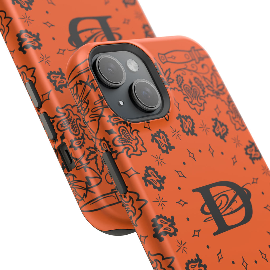 DD Custom Bandana Print Stylish Magnetic Phone Cases for Trendy Protection, Customize Your Style, Personalized Gift, Unique Design