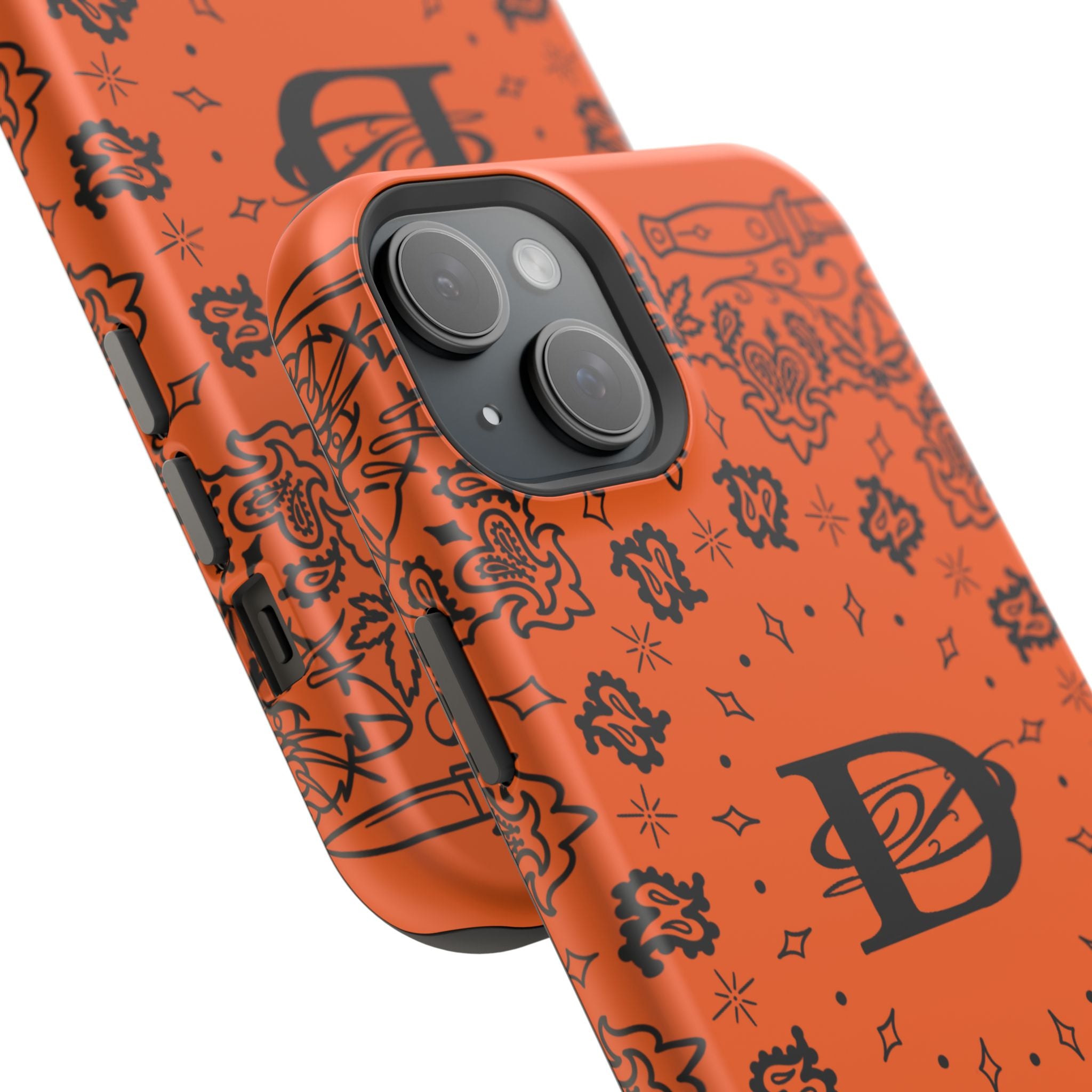 DD Custom Bandana Print Stylish Magnetic Phone Cases for Trendy Protection, Customize Your Style, Personalized Gift, Unique Design